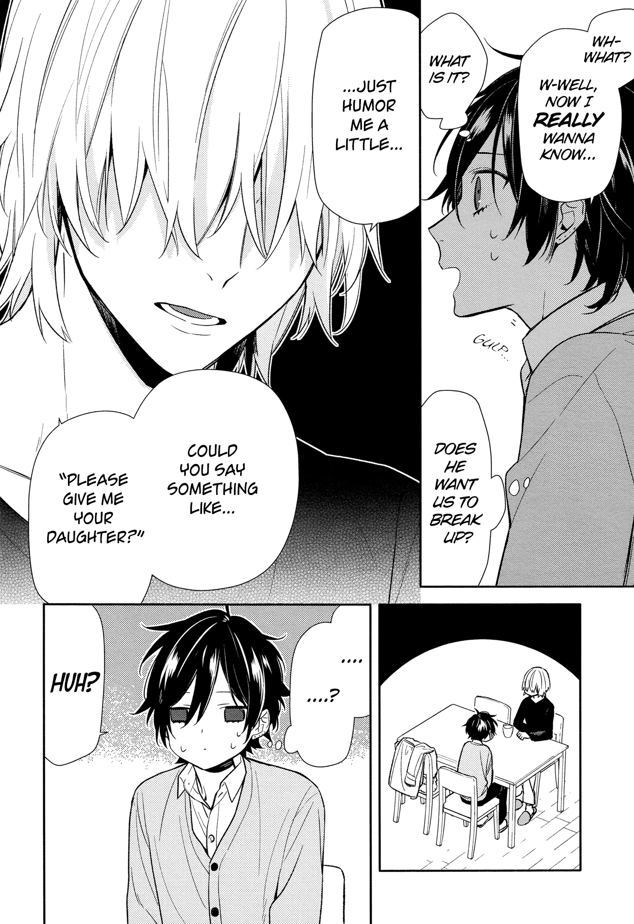 Horimiya Chapter 90 page 2 - Chapter 90: I L-L-L...