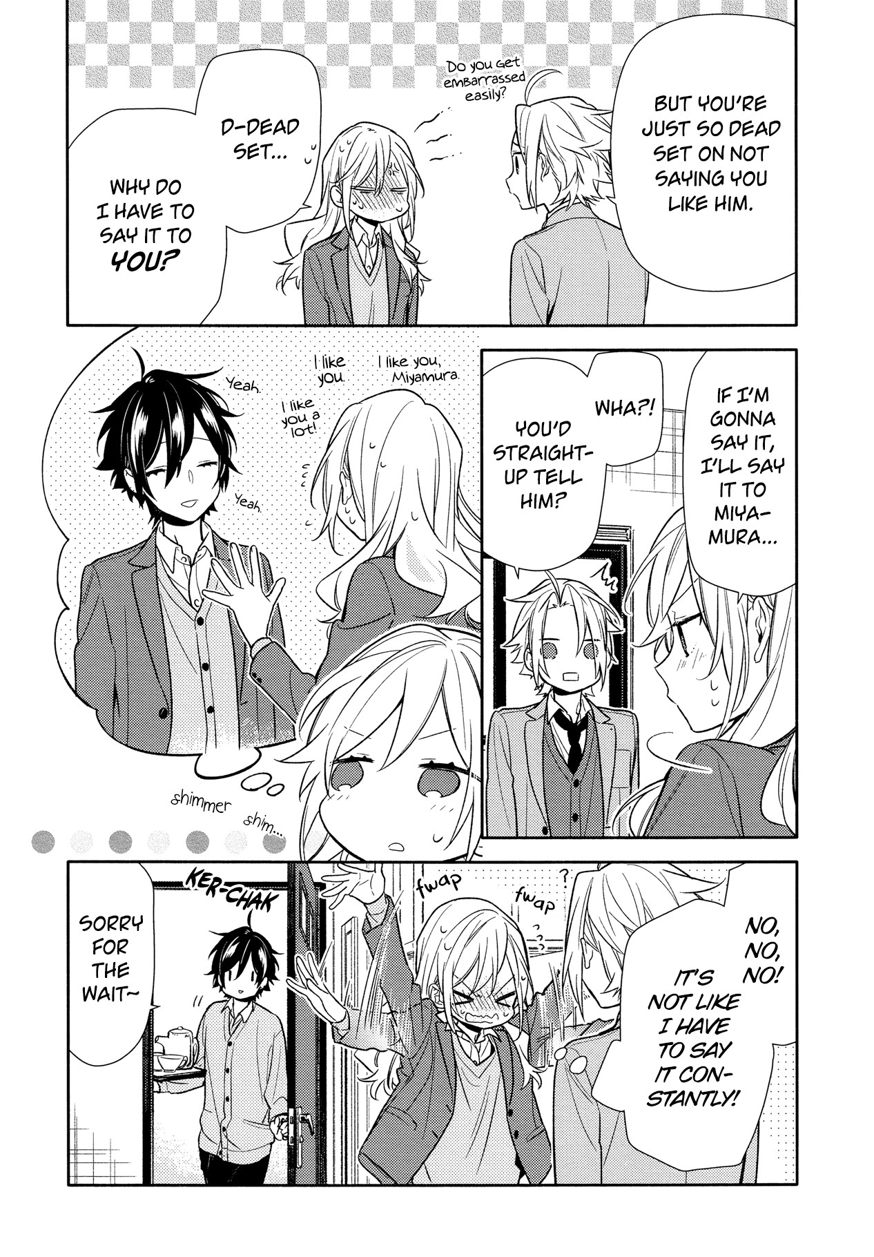 Horimiya Chapter 90 page 20 - Chapter 90: I L-L-L...