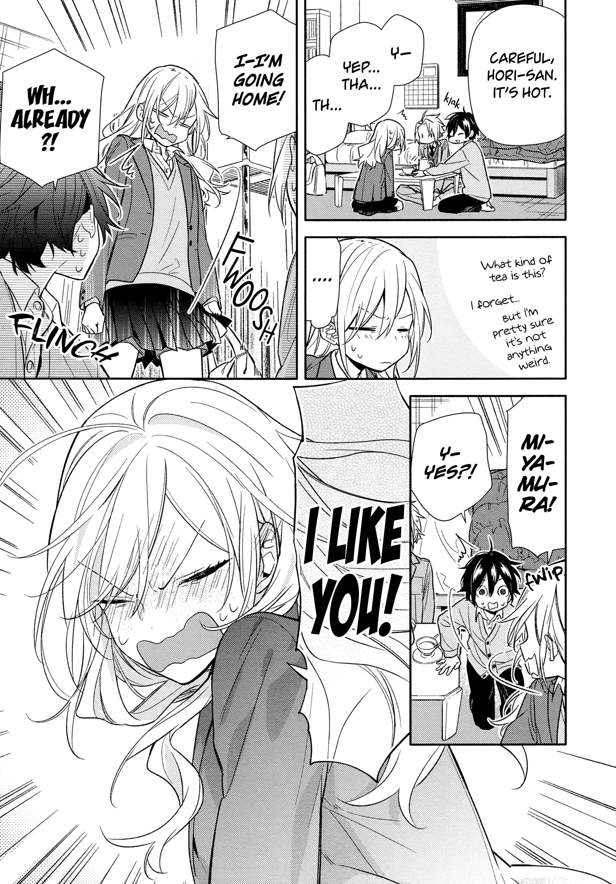 Horimiya Chapter 90 page 21 - Chapter 90: I L-L-L...