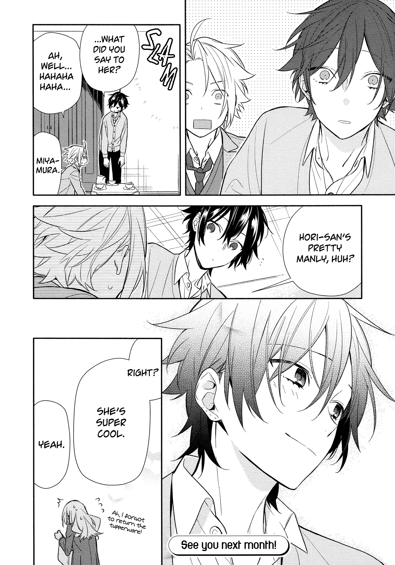 Horimiya Chapter 90 page 22 - Chapter 90: I L-L-L...