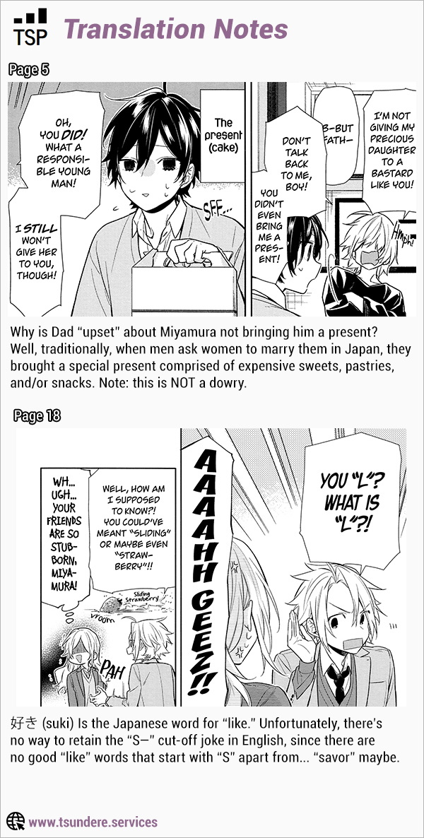 Horimiya Chapter 90 page 23 - Chapter 90: I L-L-L...
