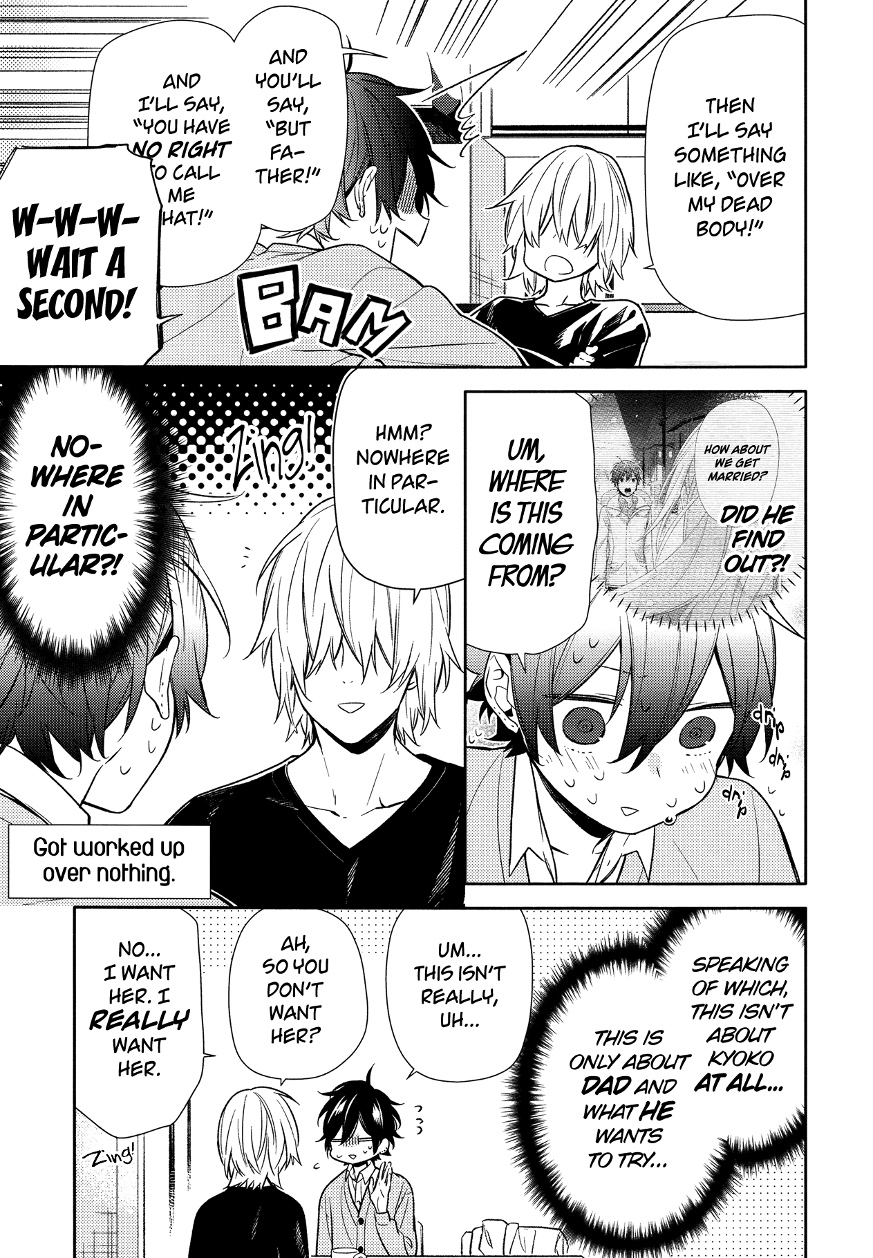Horimiya Chapter 90 page 3 - Chapter 90: I L-L-L...
