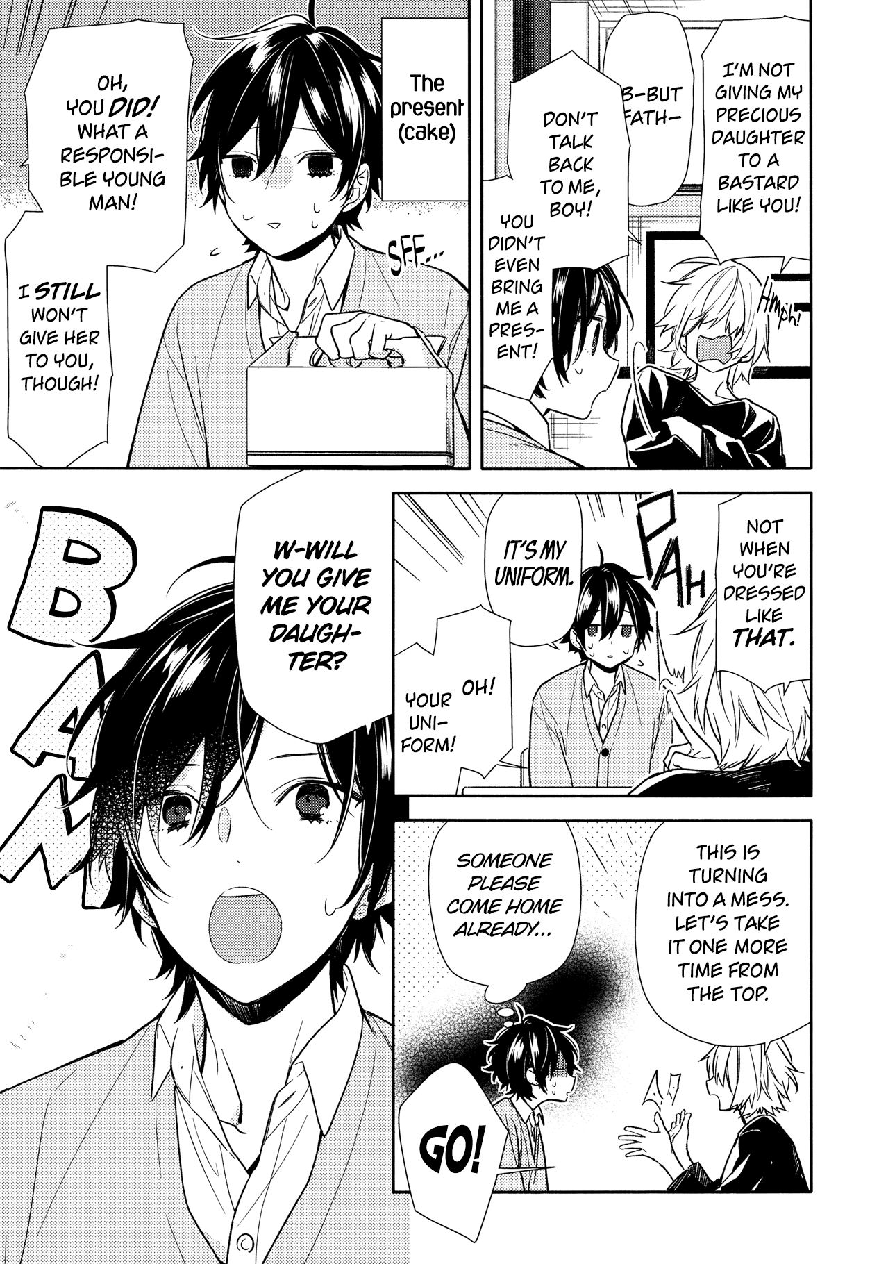 Horimiya Chapter 90 page 5 - Chapter 90: I L-L-L...