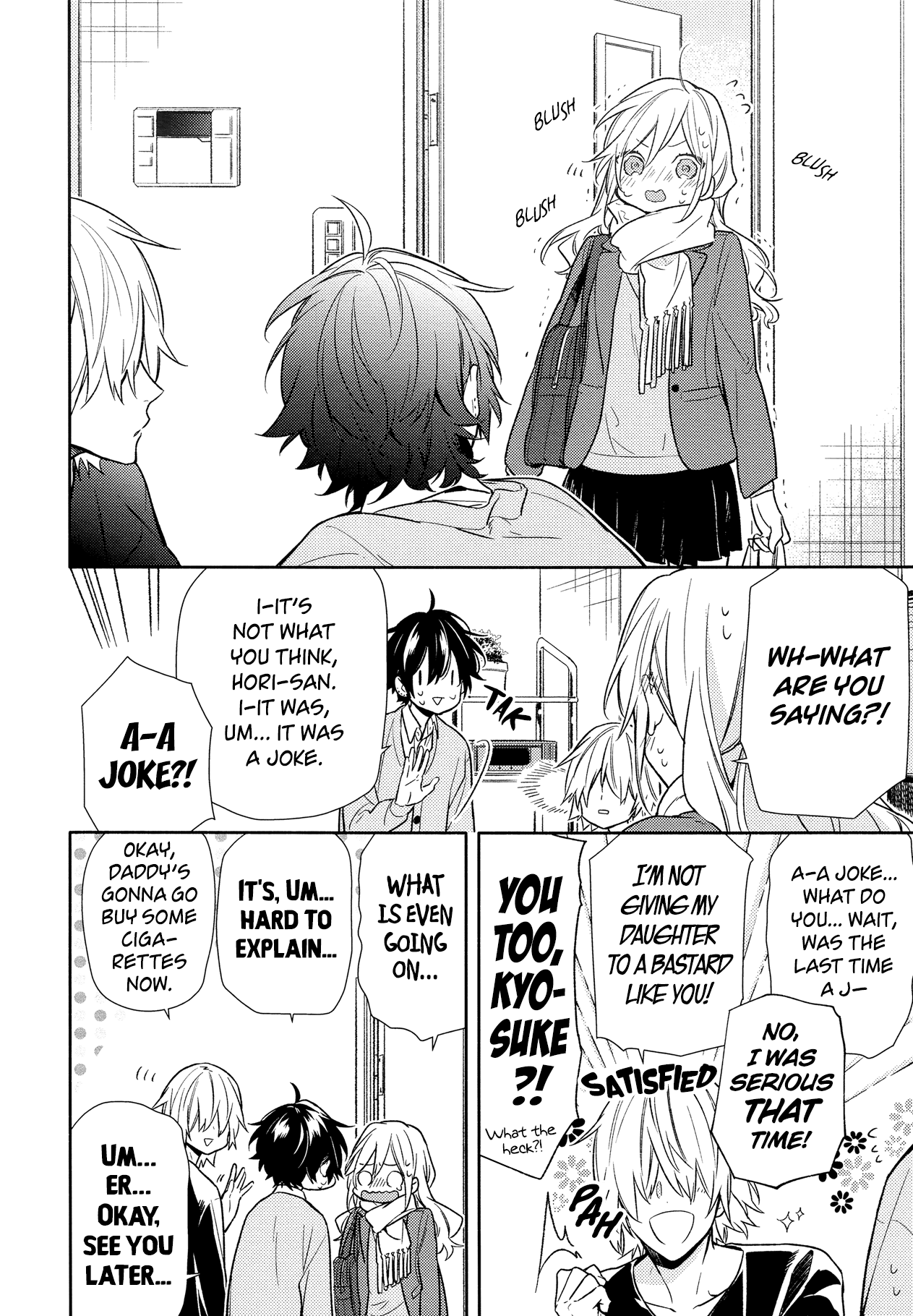 Horimiya Chapter 90 page 6 - Chapter 90: I L-L-L...