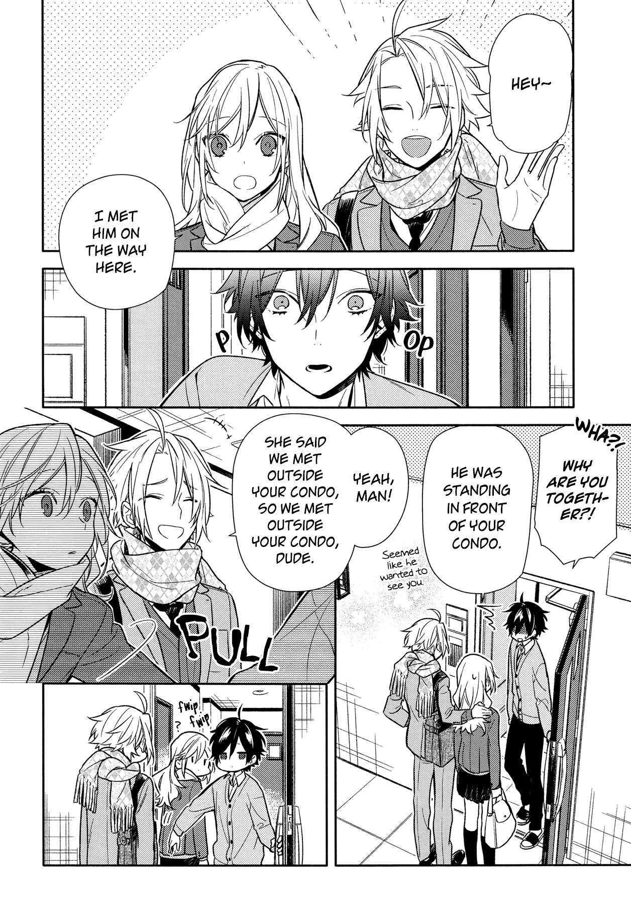 Horimiya Chapter 90 page 8 - Chapter 90: I L-L-L...