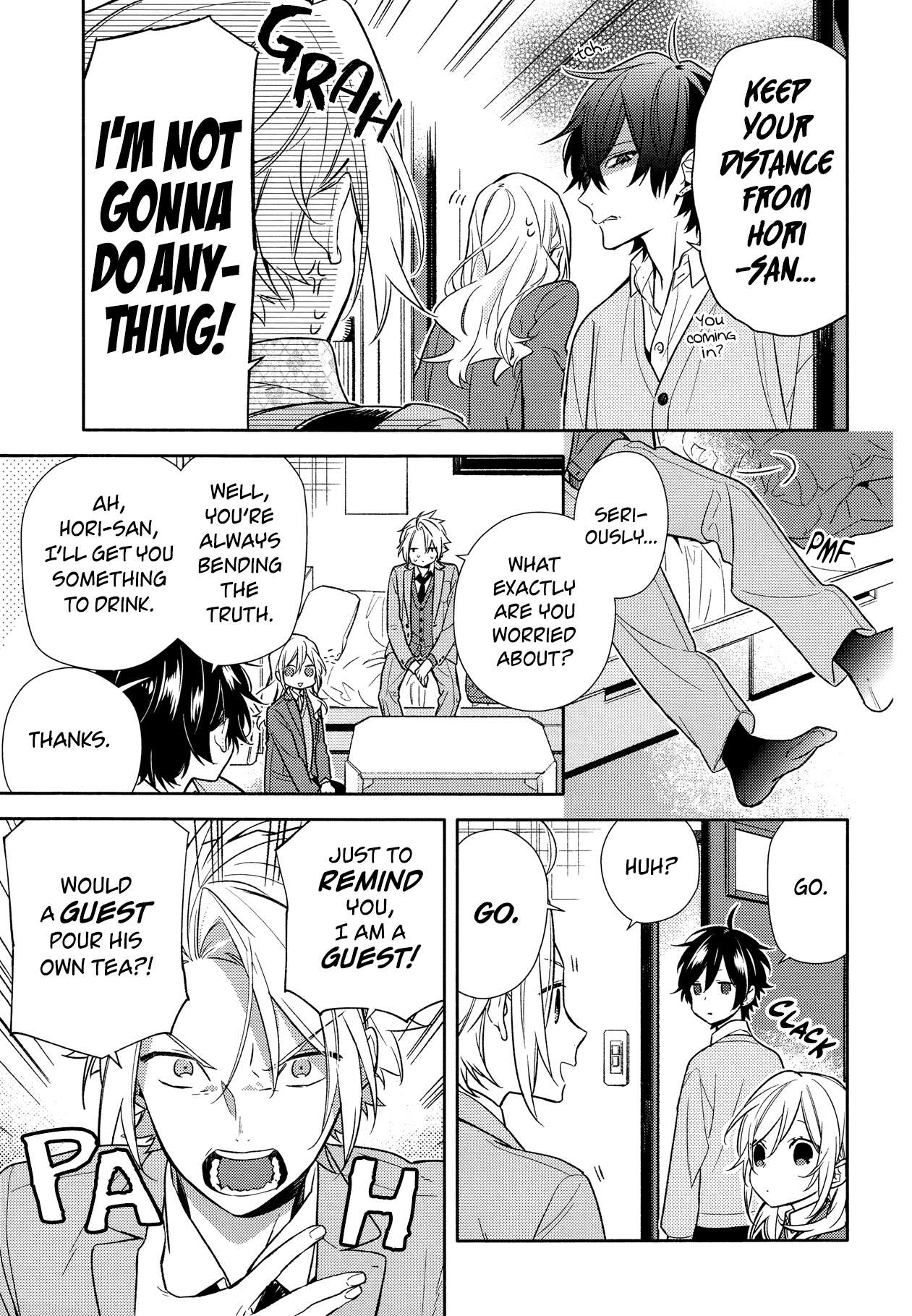 Horimiya Chapter 90 page 9 - Chapter 90: I L-L-L...