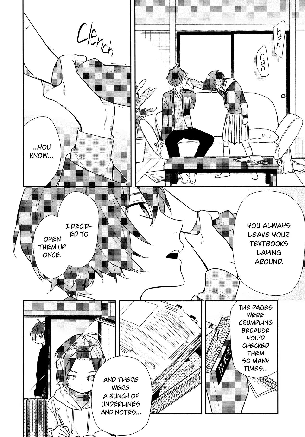 Horimiya Chapter 91 page 12 - Chapter 91: One Way Street