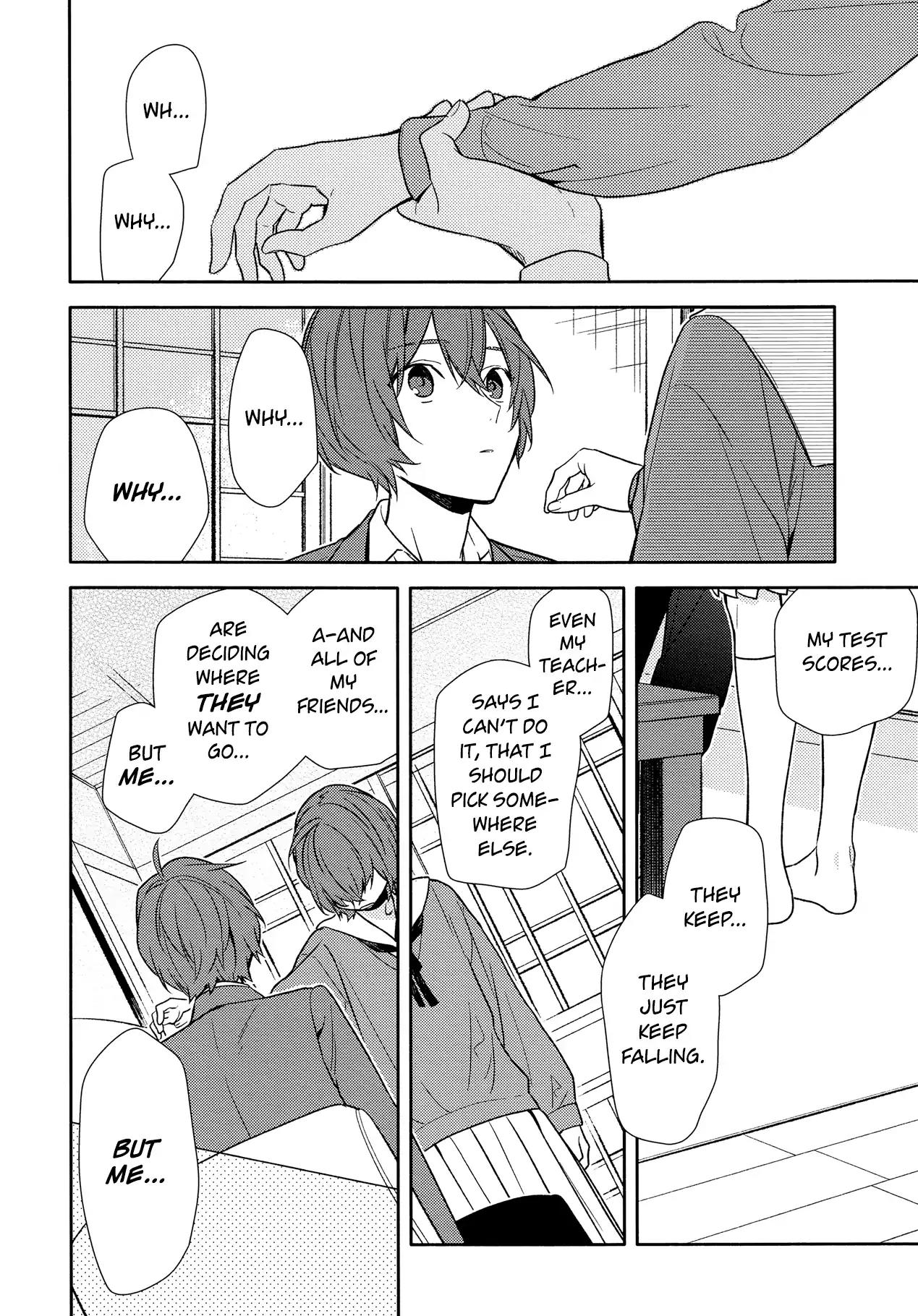 Horimiya Chapter 91 page 14 - Chapter 91: One Way Street