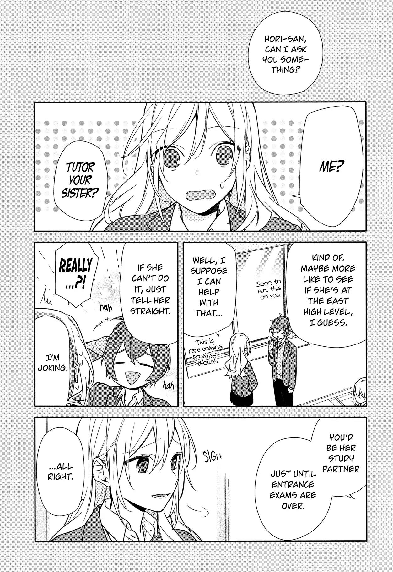 Horimiya Chapter 91 page 19 - Chapter 91: One Way Street