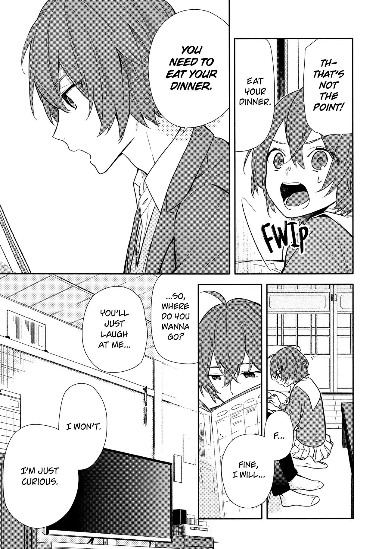 Horimiya Chapter 91 page 9 - Chapter 91: One Way Street