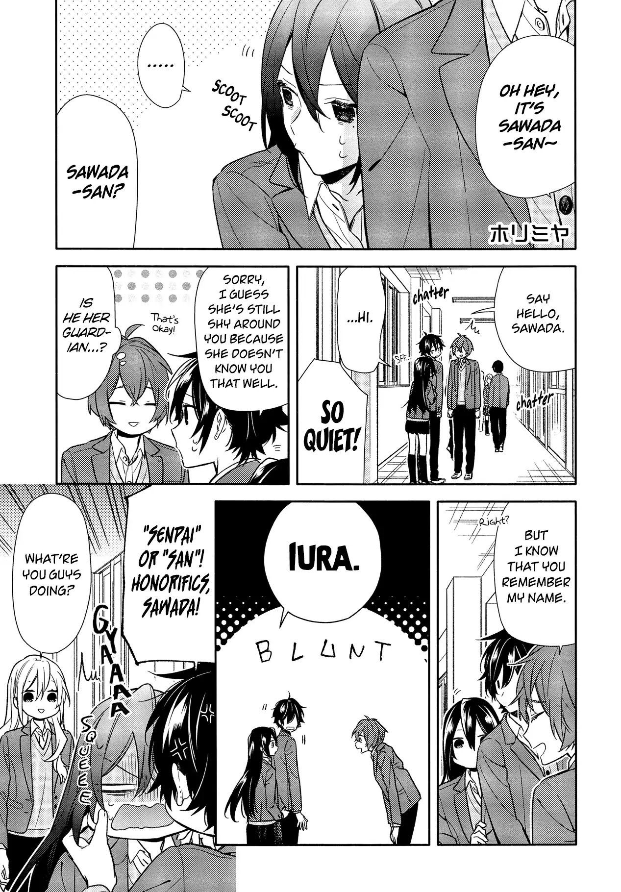 Horimiya Chapter 92 page 1 - Chapter 92: Bath