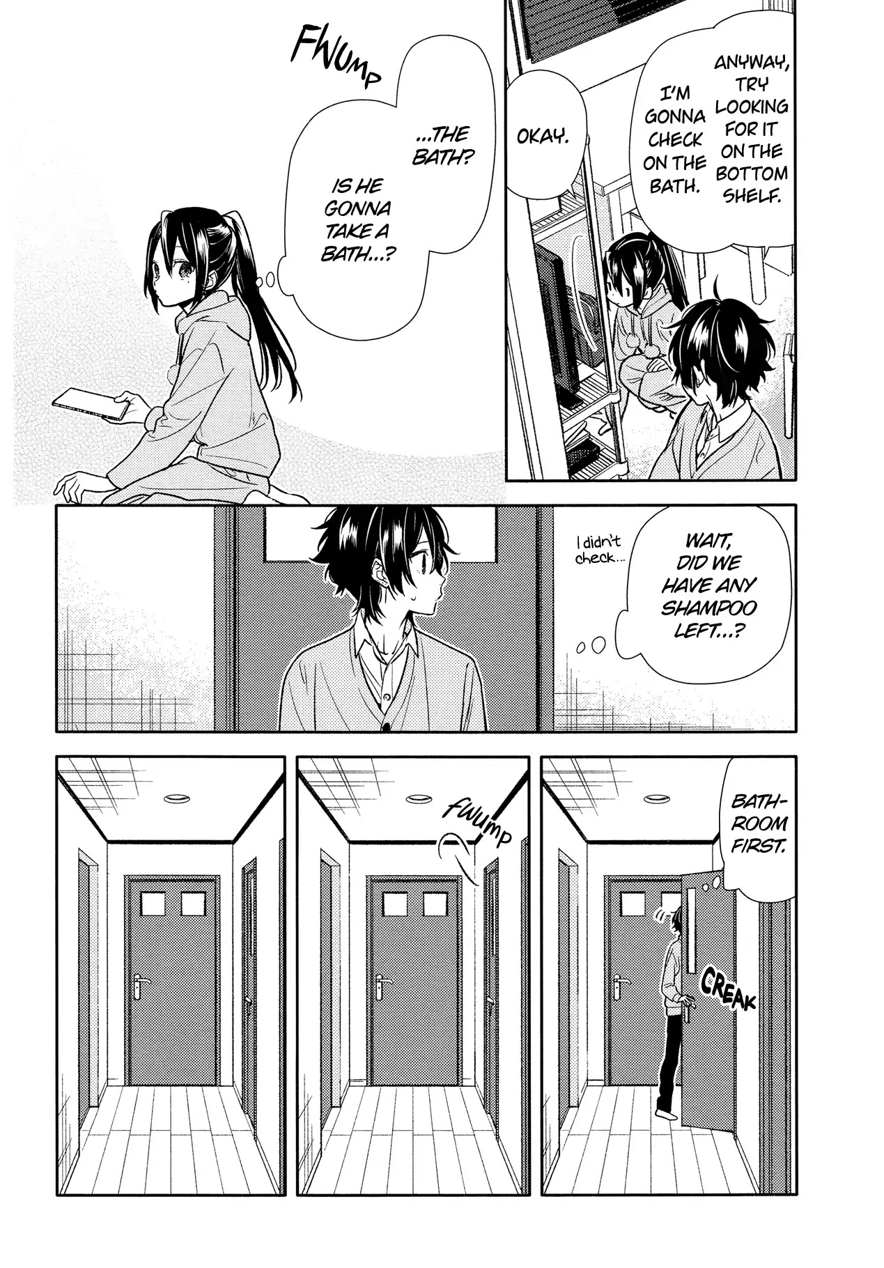 Horimiya Chapter 92 page 12 - Chapter 92: Bath