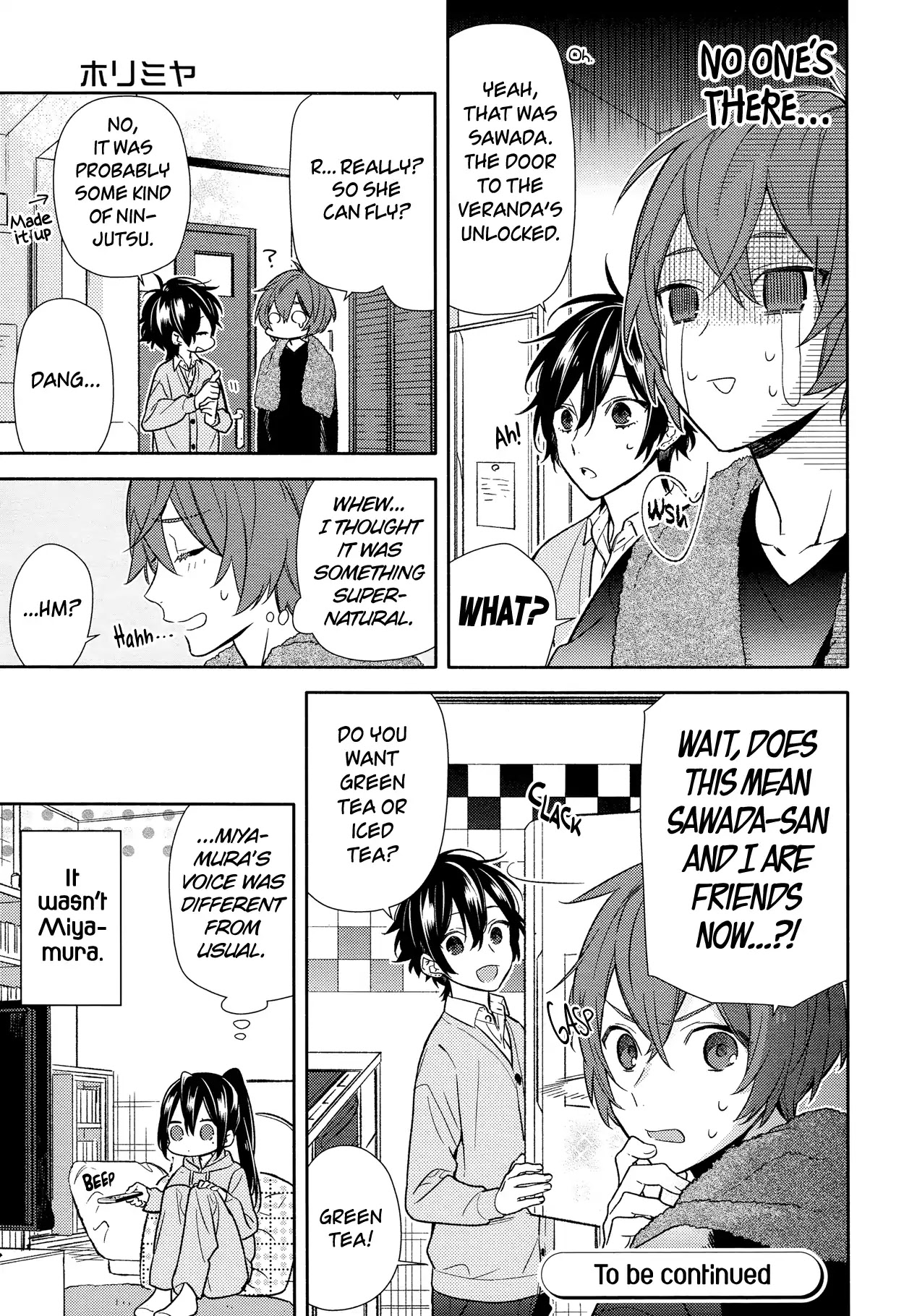 Horimiya Chapter 92 page 17 - Chapter 92: Bath