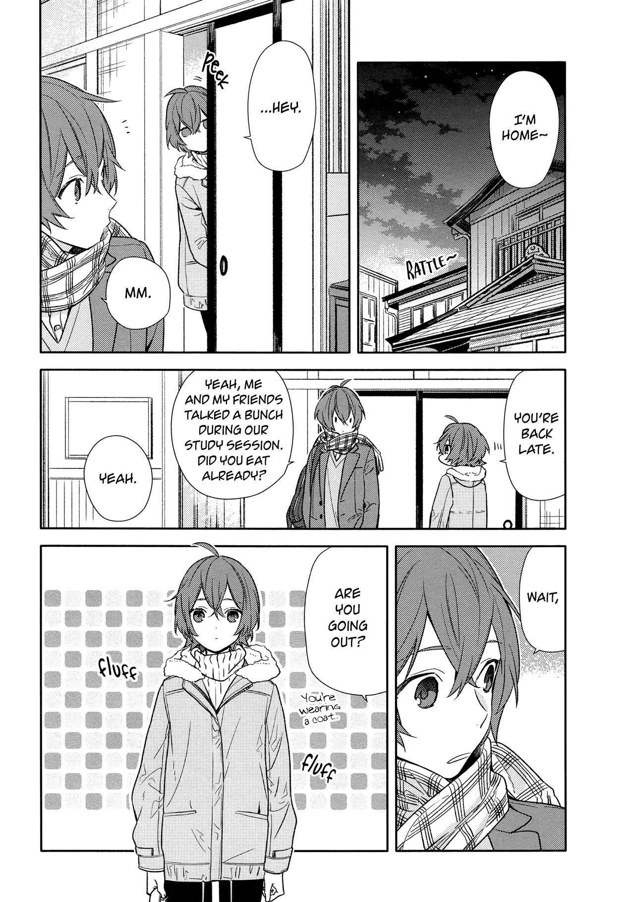 Horimiya Chapter 92 page 4 - Chapter 92: Bath