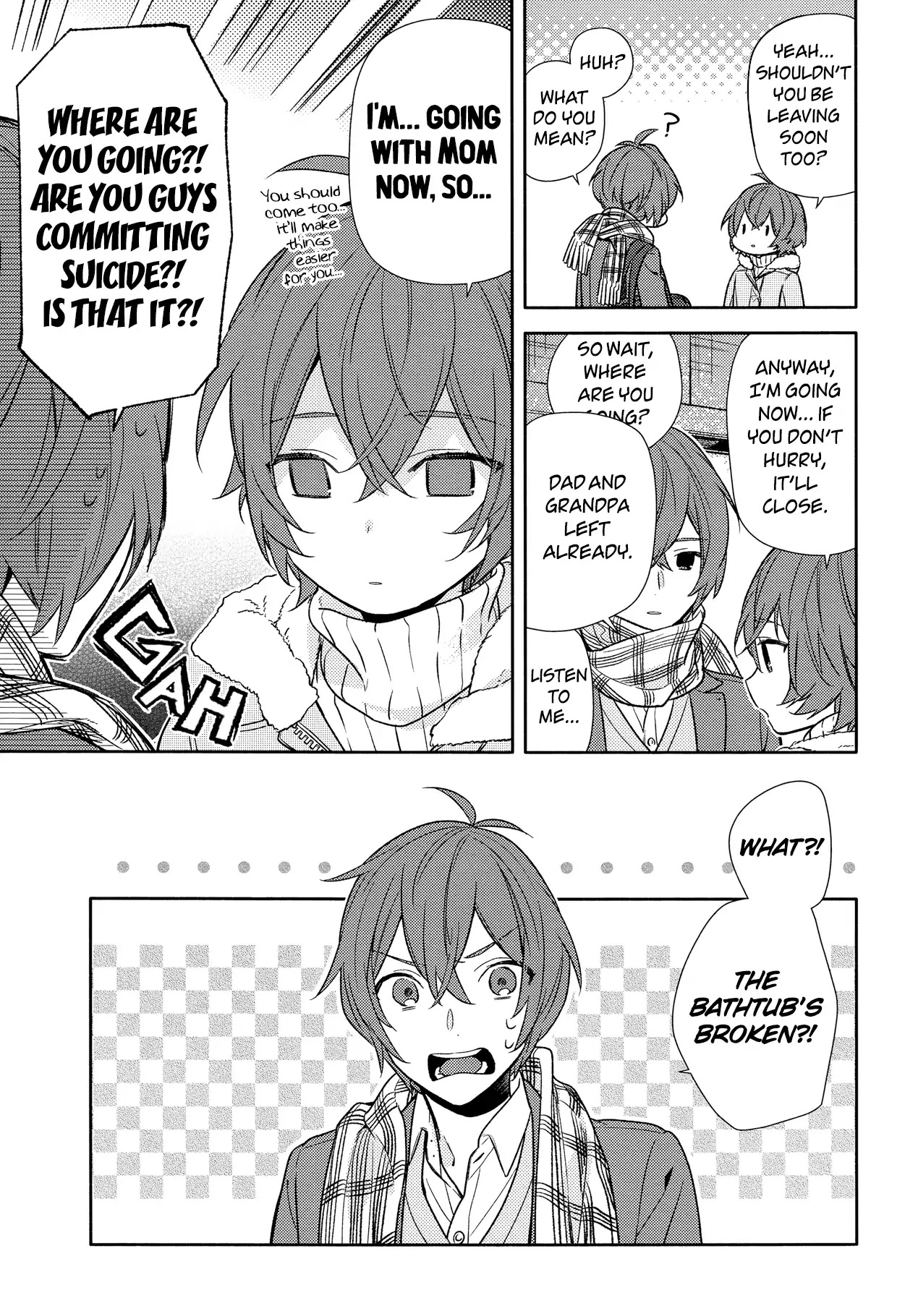 Horimiya Chapter 92 page 5 - Chapter 92: Bath