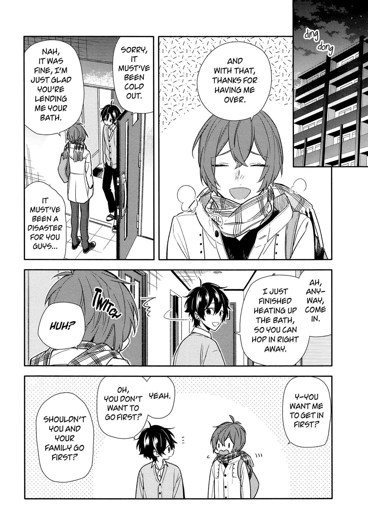 Horimiya Chapter 92 page 8 - Chapter 92: Bath