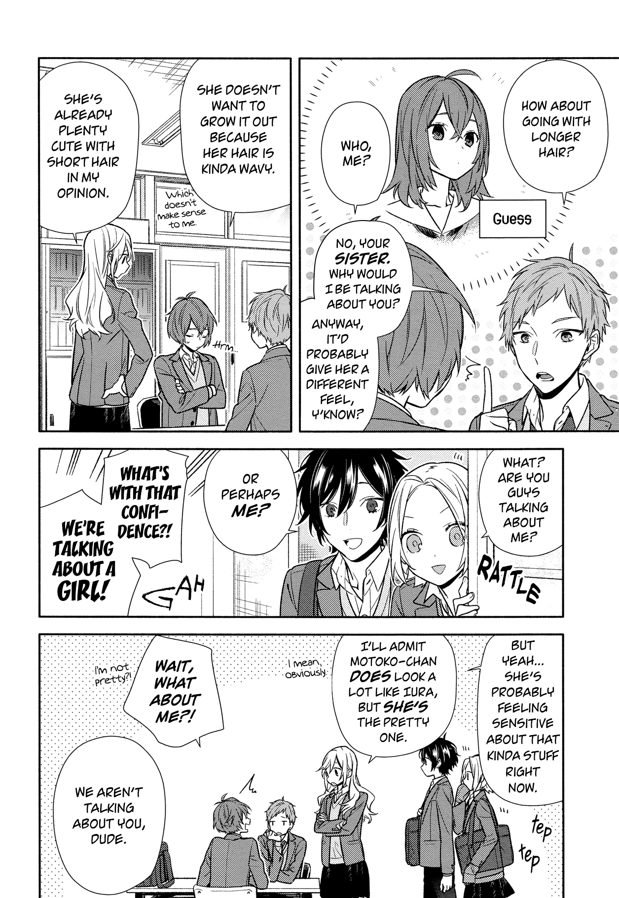 Horimiya Chapter 93 page 10 - Chapter 93: Campus Tour (1)