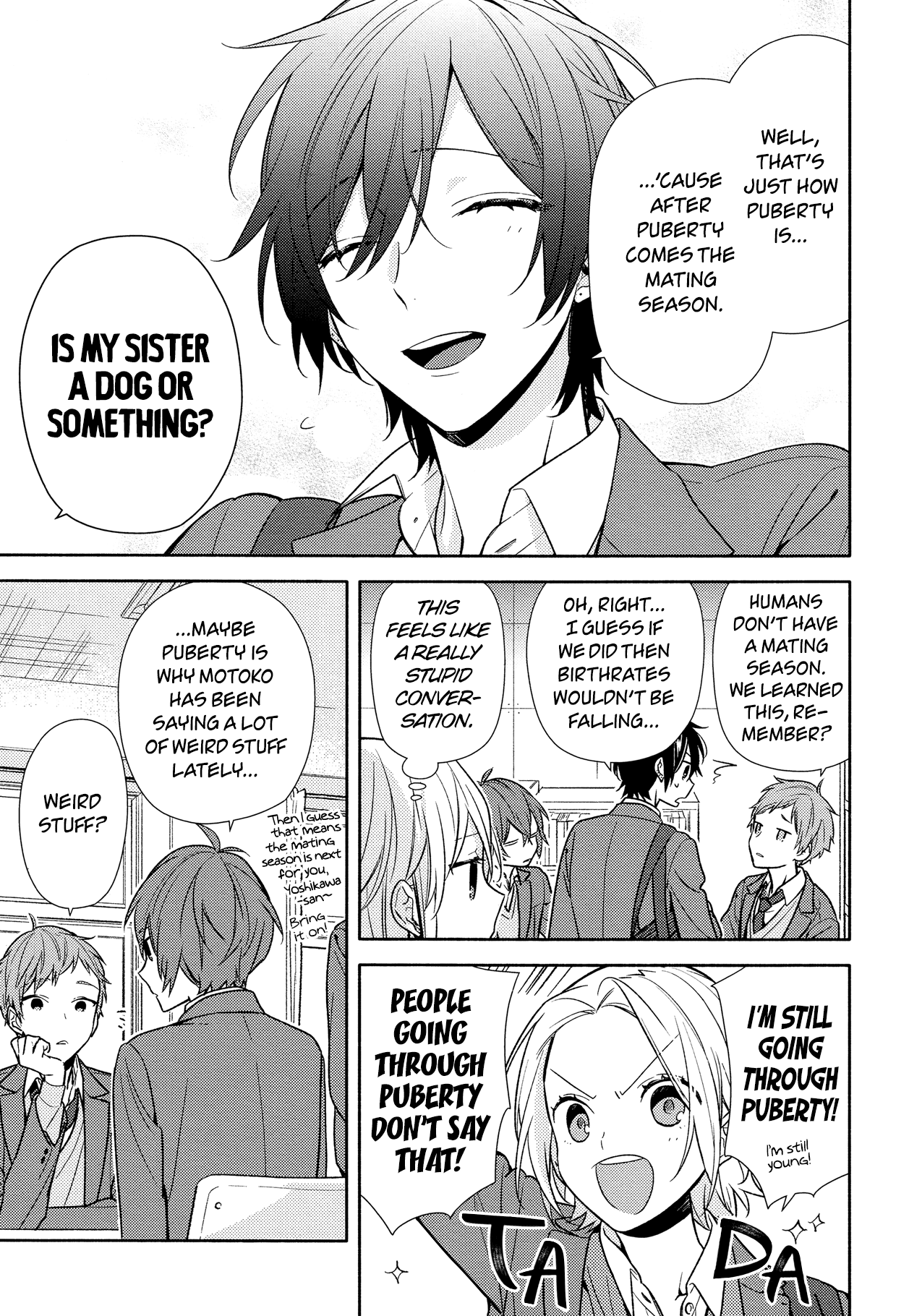 Horimiya Chapter 93 page 11 - Chapter 93: Campus Tour (1)