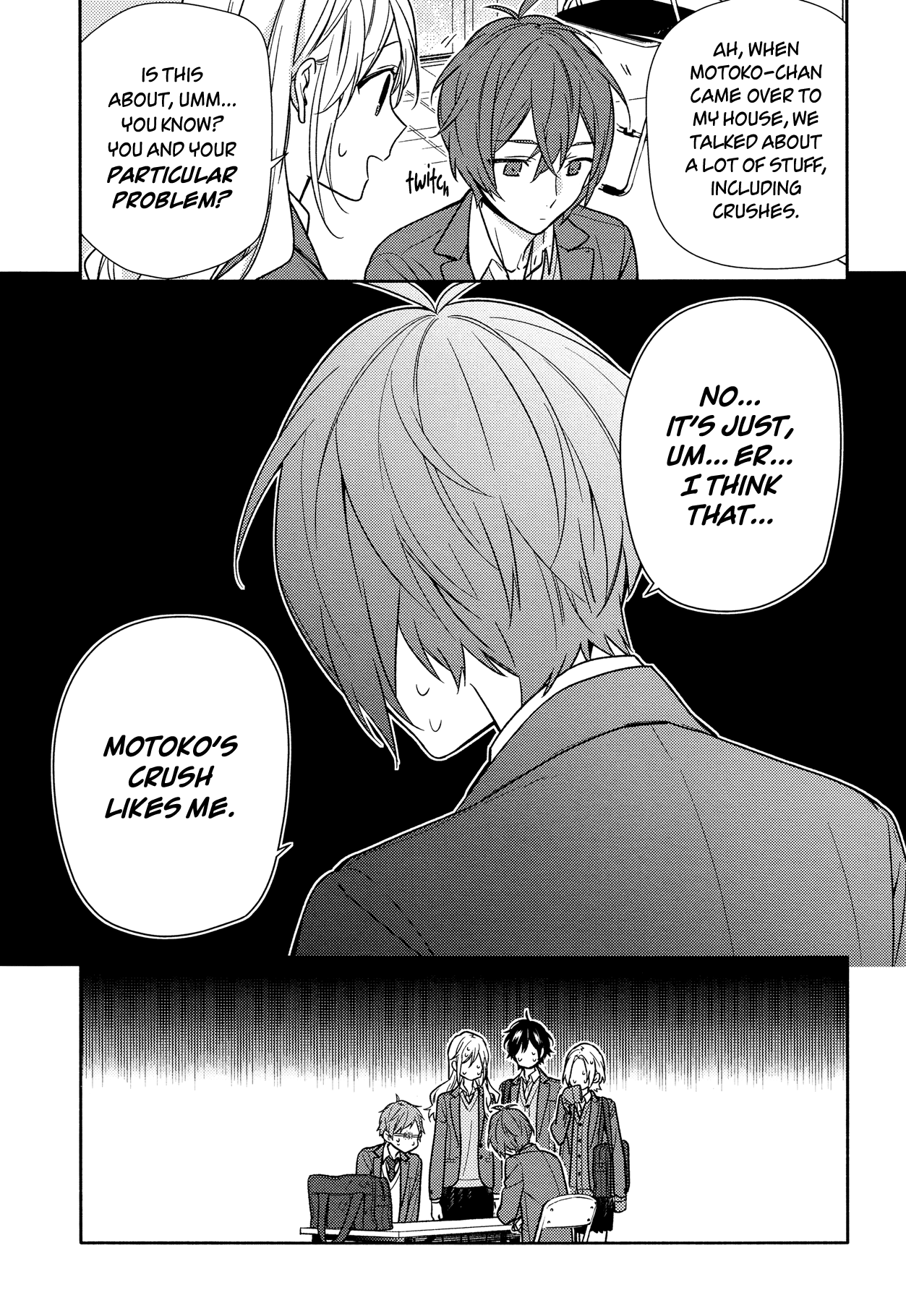Horimiya Chapter 93 page 13 - Chapter 93: Campus Tour (1)