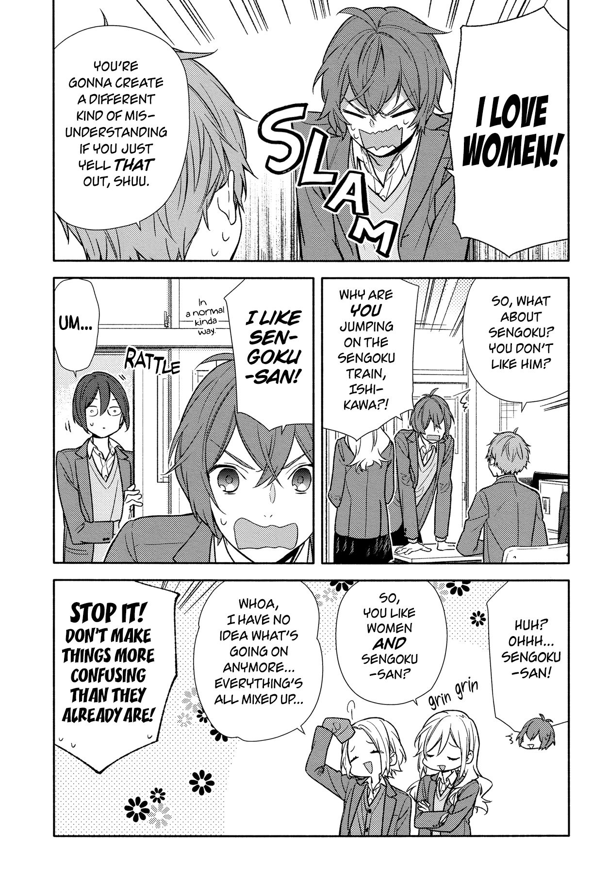 Horimiya Chapter 93 page 15 - Chapter 93: Campus Tour (1)