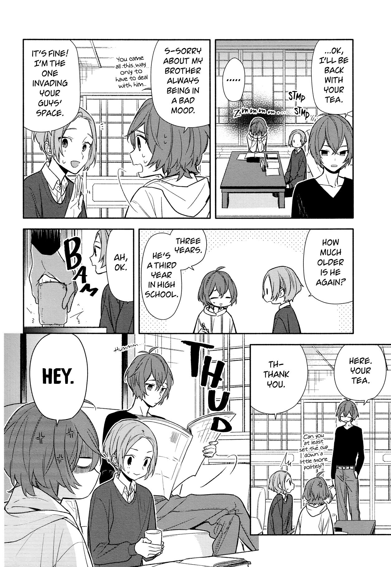 Horimiya Chapter 93 page 2 - Chapter 93: Campus Tour (1)