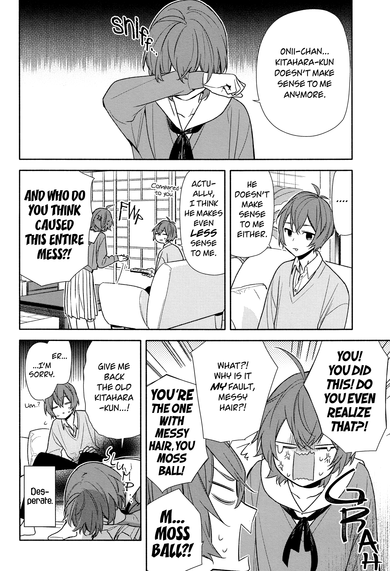 Horimiya Chapter 93 page 6 - Chapter 93: Campus Tour (1)