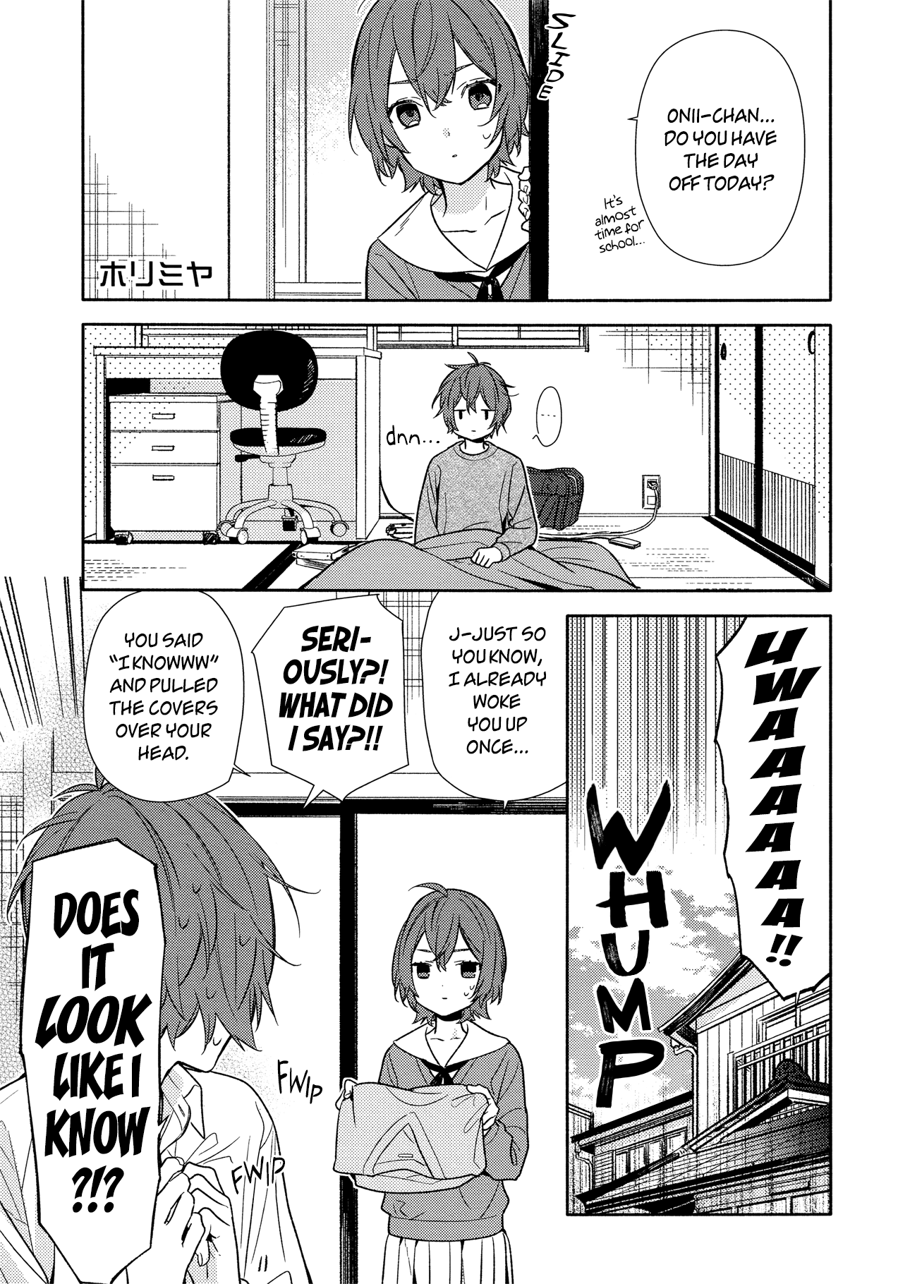 Horimiya Chapter 94 page 1 - Chapter 94: Campus Tour (2)