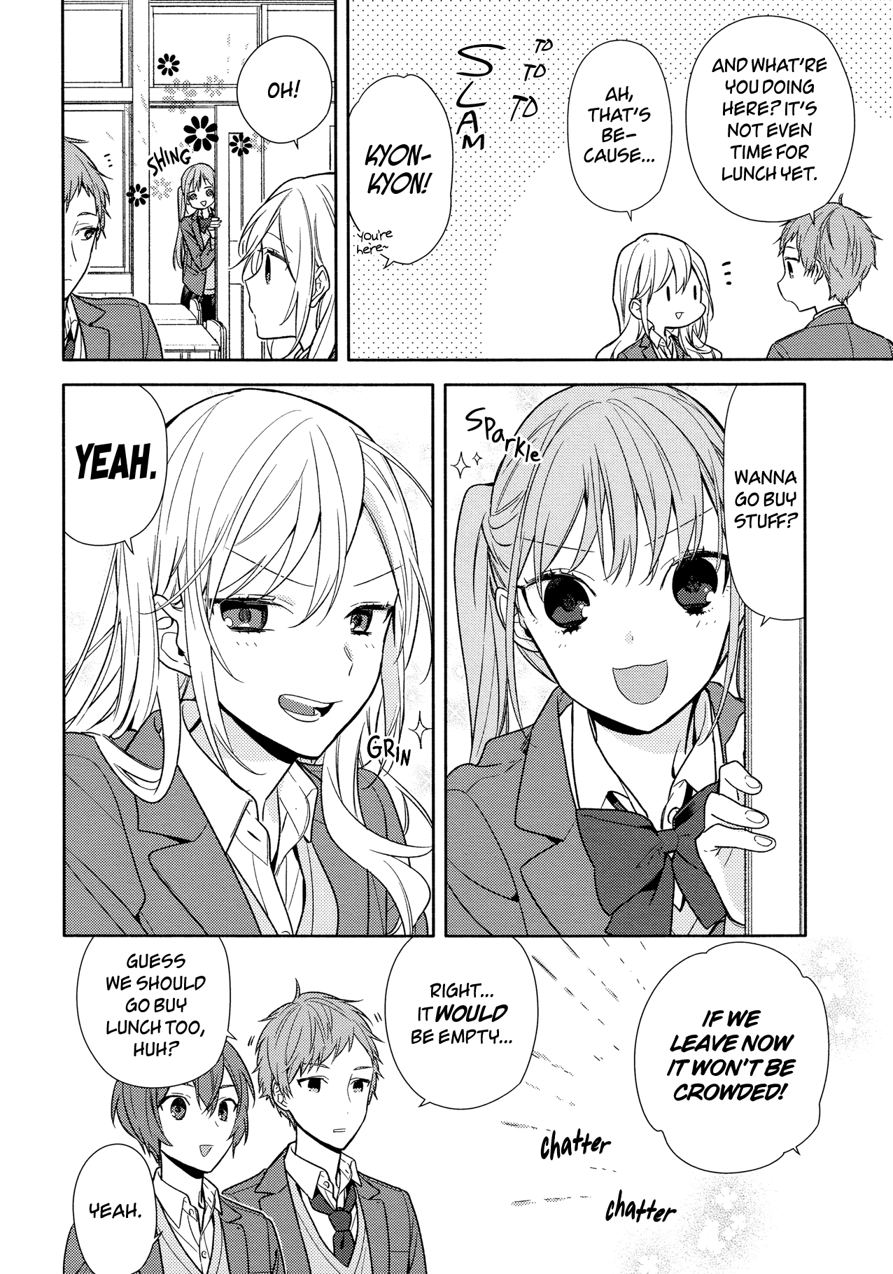 Horimiya Chapter 94 page 10 - Chapter 94: Campus Tour (2)