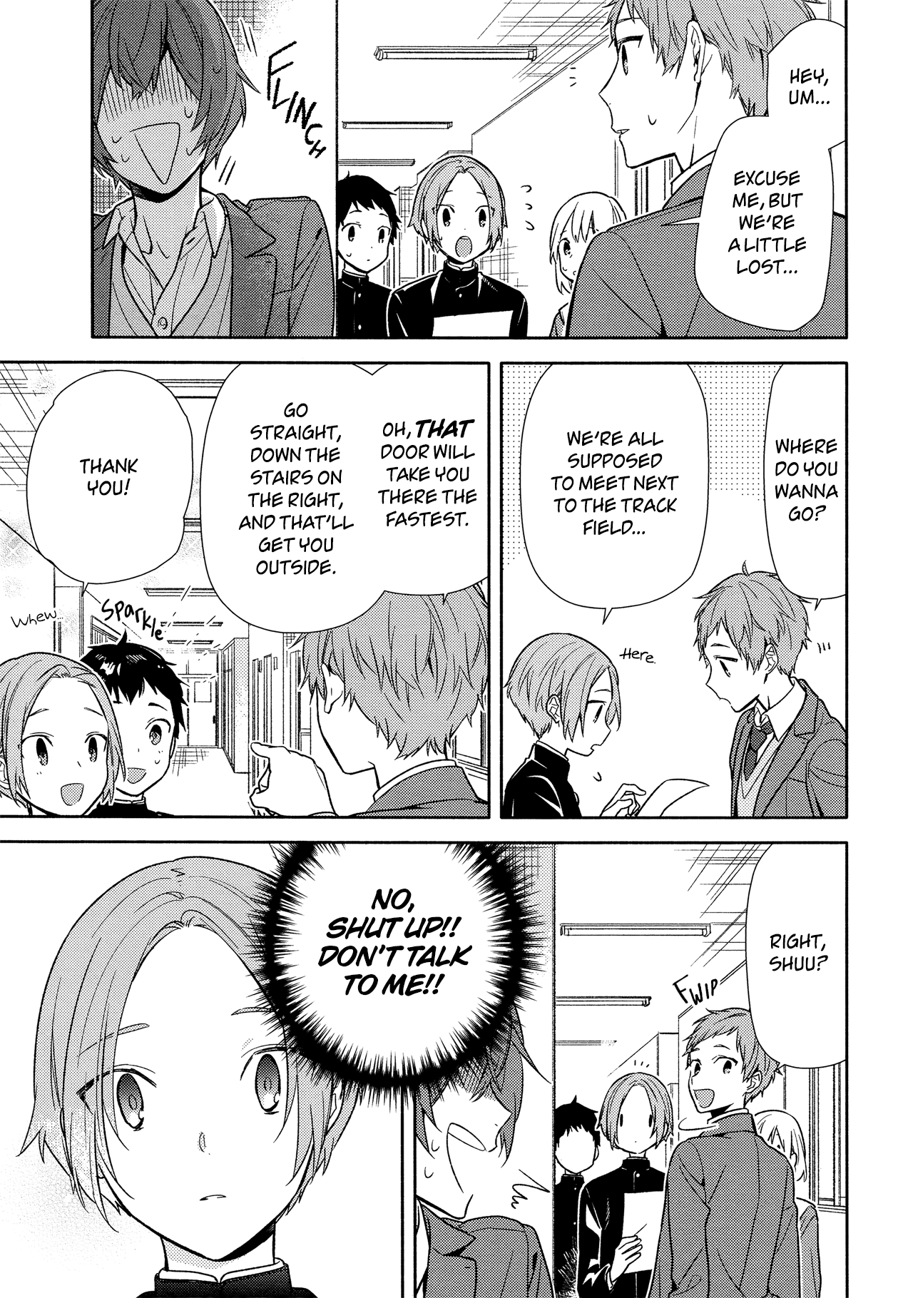 Horimiya Chapter 94 page 13 - Chapter 94: Campus Tour (2)