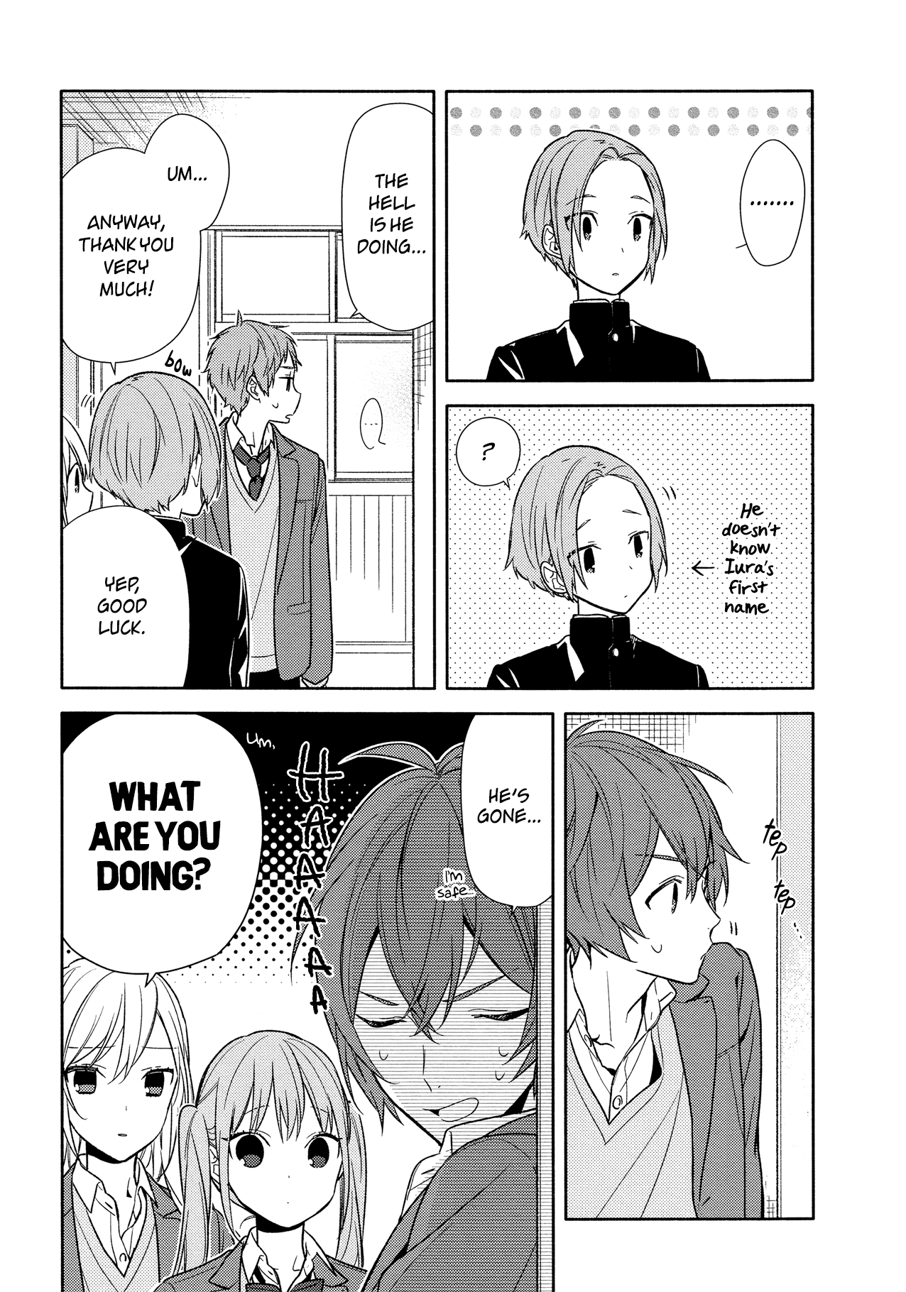Horimiya Chapter 94 page 14 - Chapter 94: Campus Tour (2)