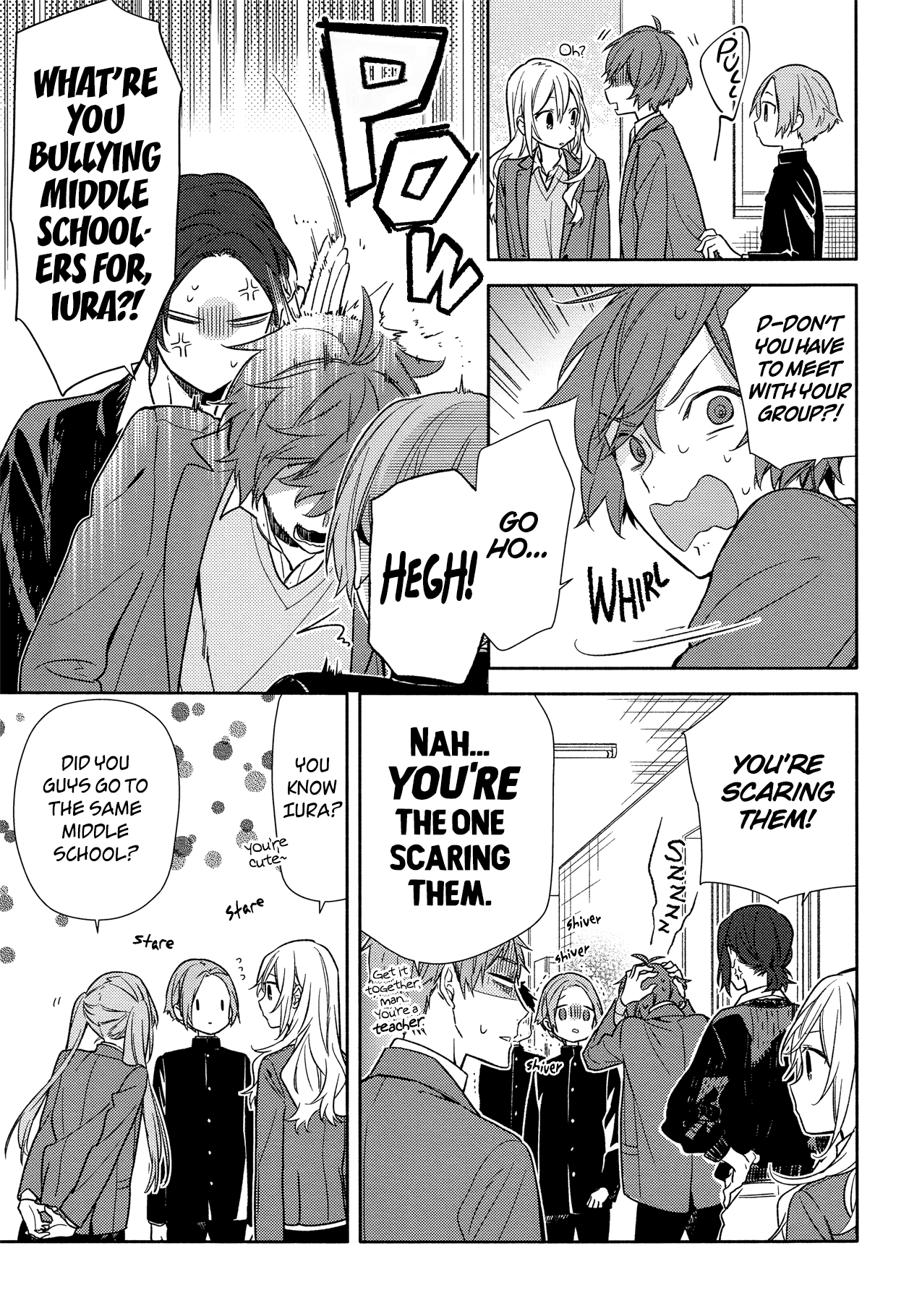 Horimiya Chapter 94 page 17 - Chapter 94: Campus Tour (2)