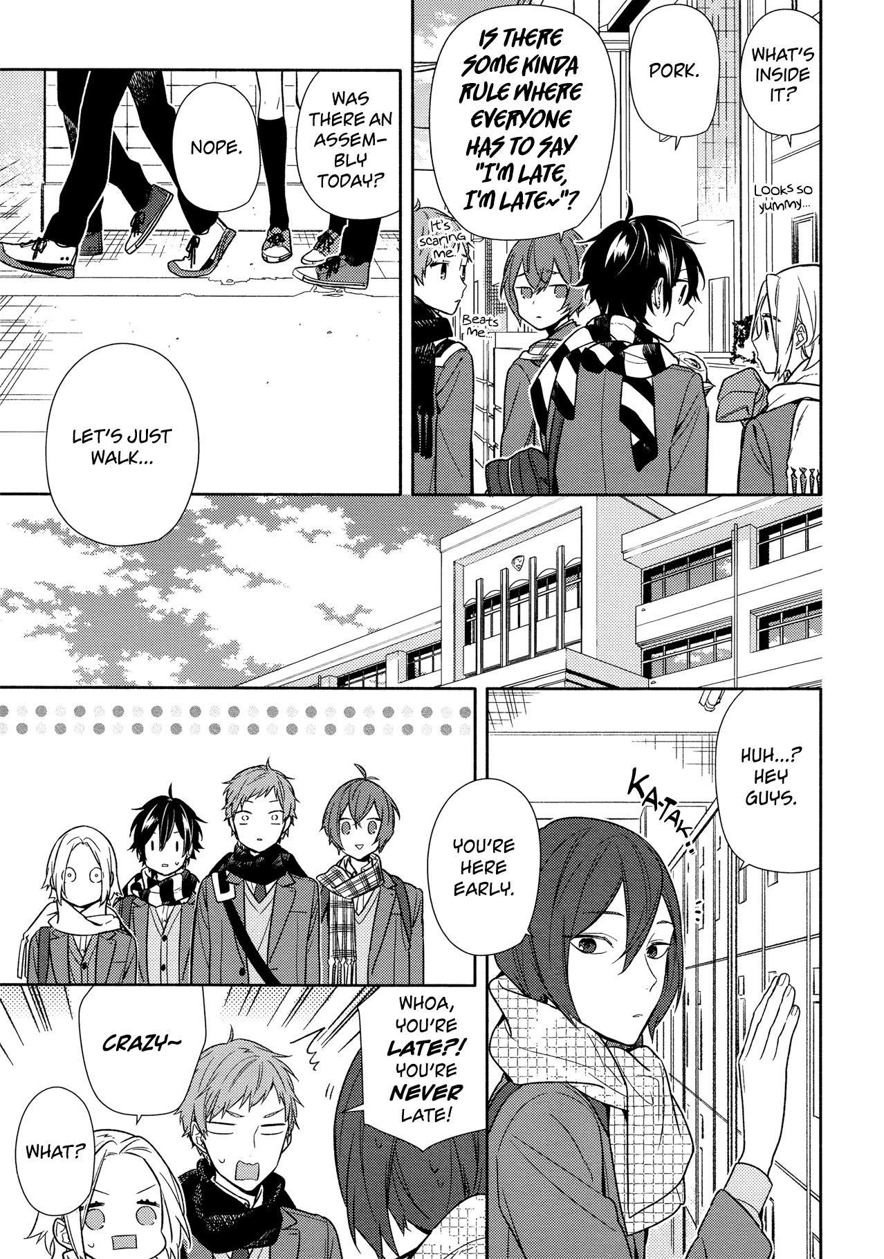 Horimiya Chapter 94 page 7 - Chapter 94: Campus Tour (2)