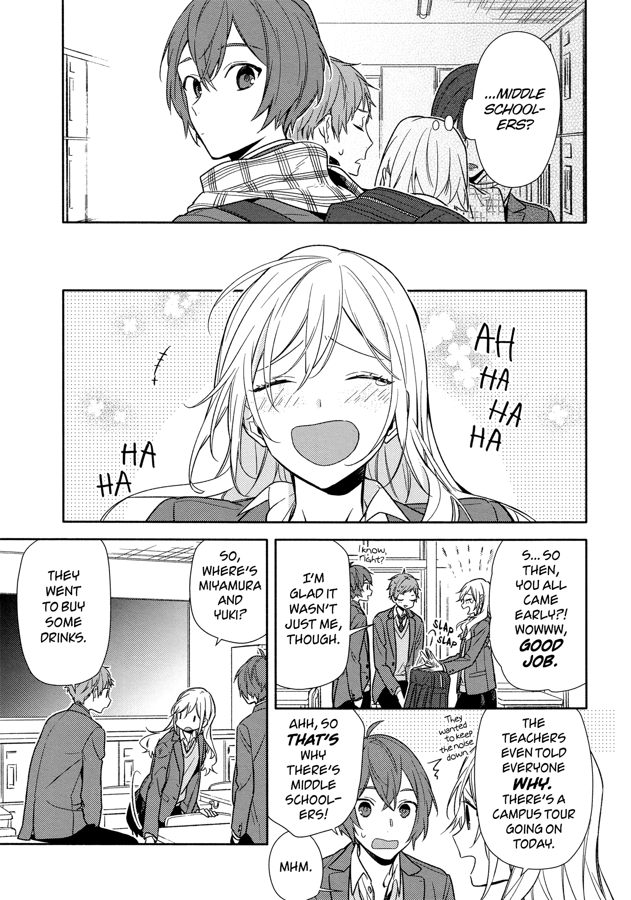 Horimiya Chapter 94 page 9 - Chapter 94: Campus Tour (2)