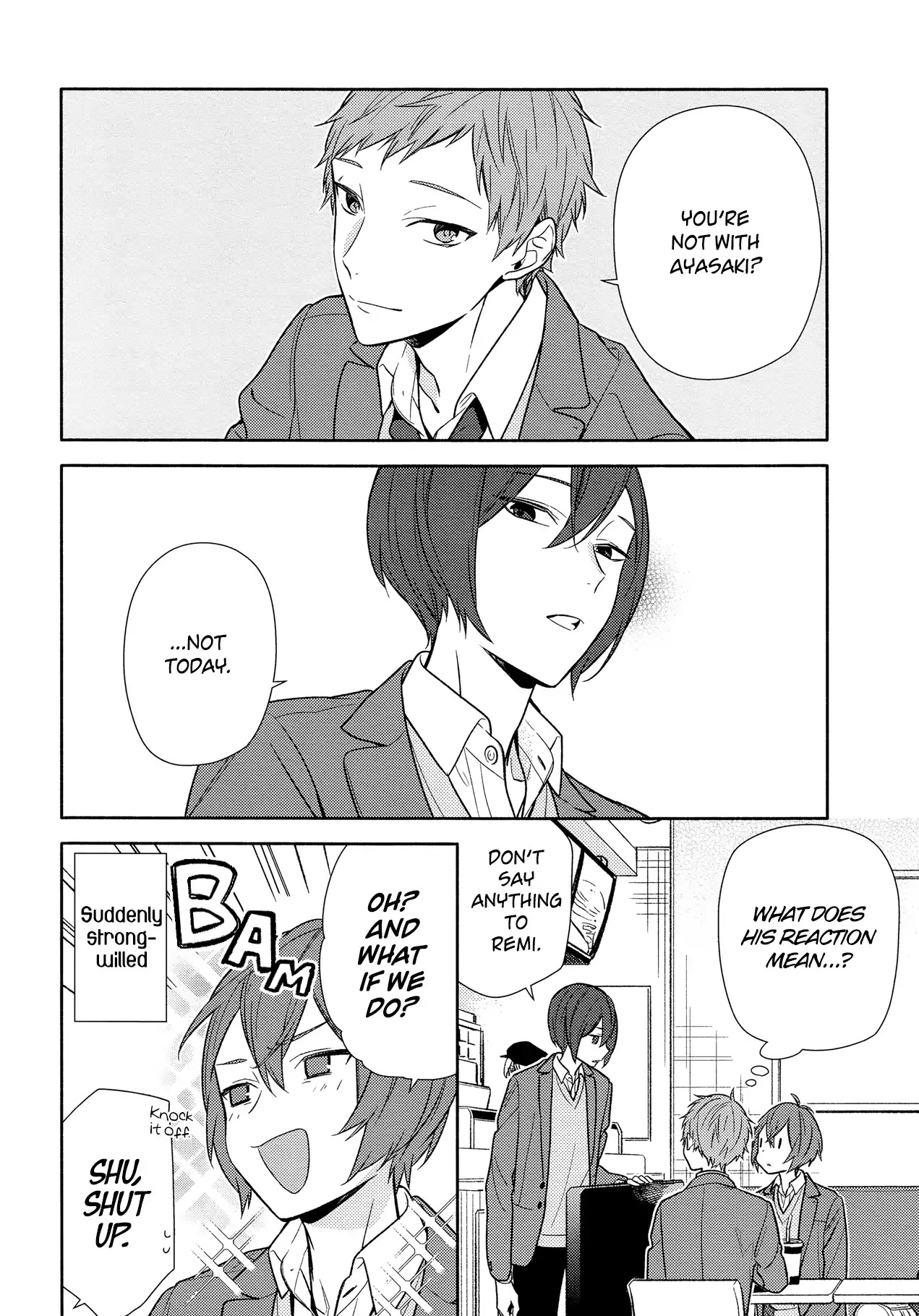 Horimiya Chapter 95 page 10 - Chapter 95: Sweetness, 60 Points