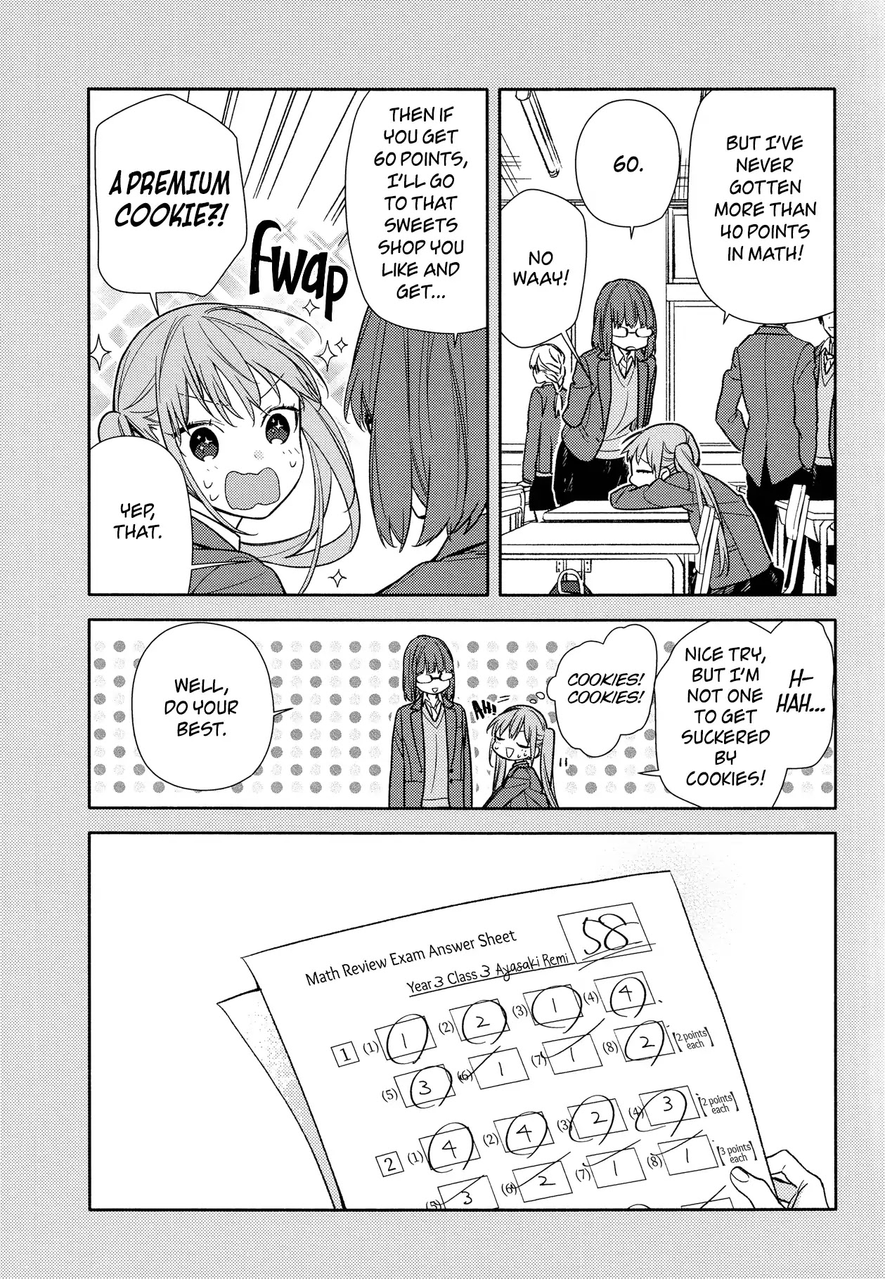 Horimiya Chapter 95 page 13 - Chapter 95: Sweetness, 60 Points