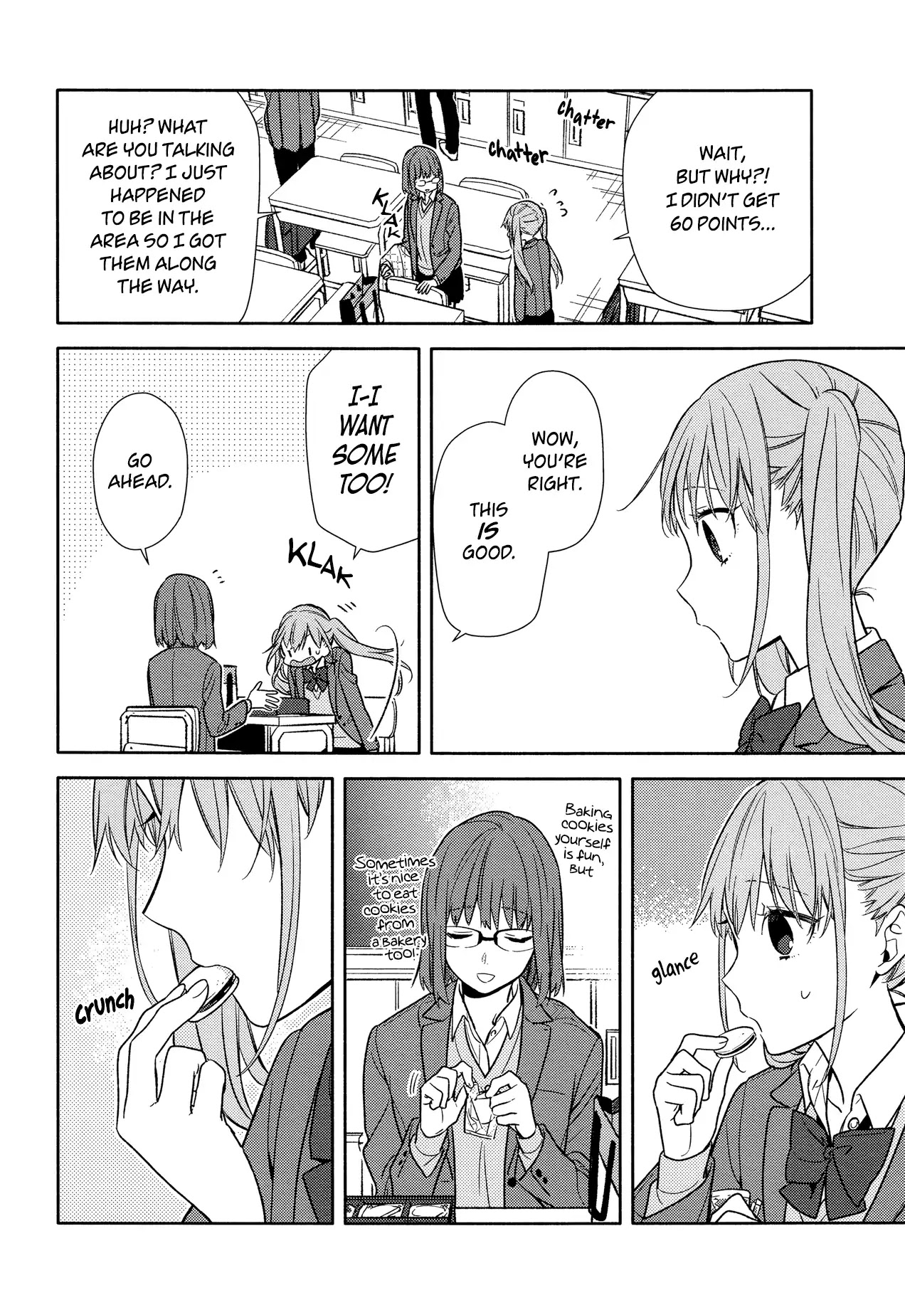 Horimiya Chapter 95 page 16 - Chapter 95: Sweetness, 60 Points