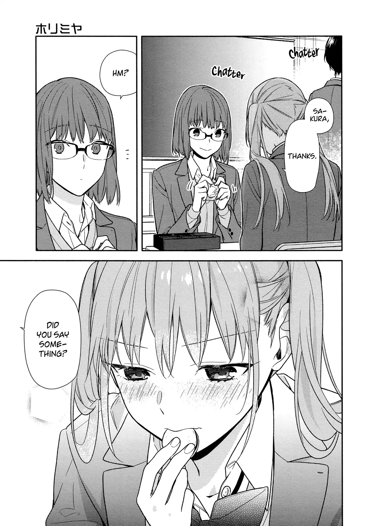 Horimiya Chapter 95 page 17 - Chapter 95: Sweetness, 60 Points