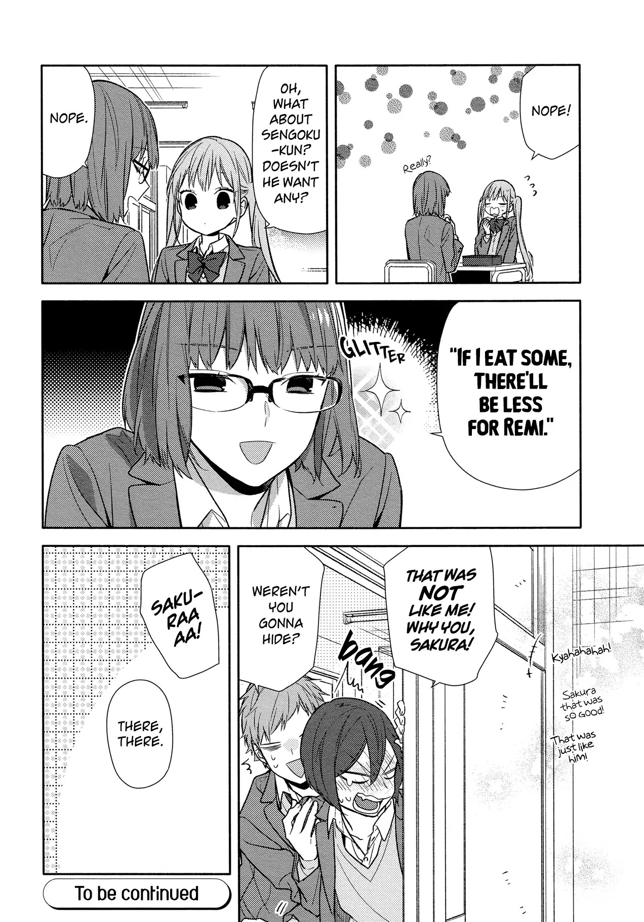Horimiya Chapter 95 page 18 - Chapter 95: Sweetness, 60 Points
