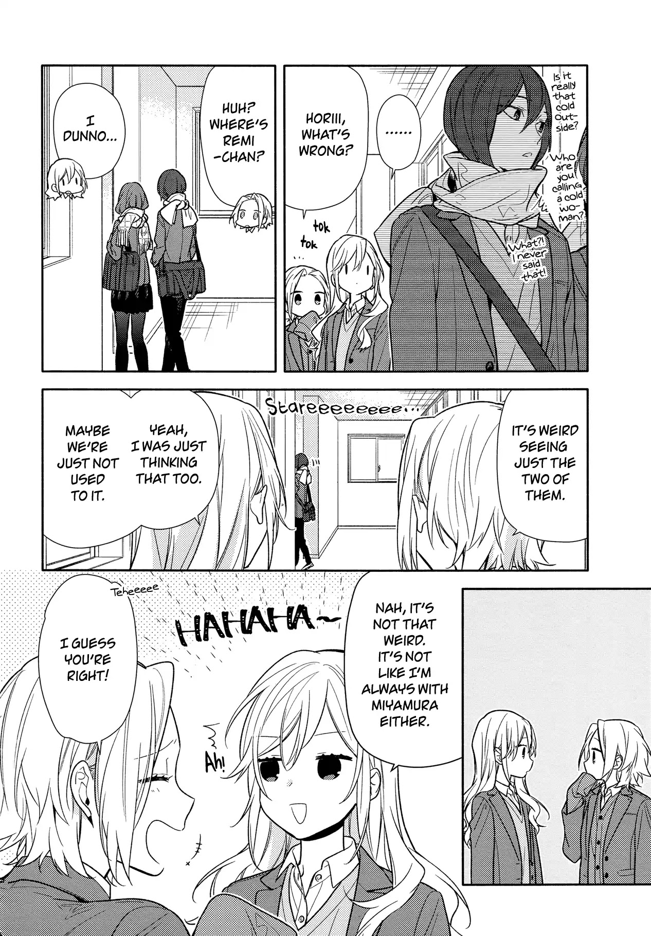 Horimiya Chapter 95 page 4 - Chapter 95: Sweetness, 60 Points