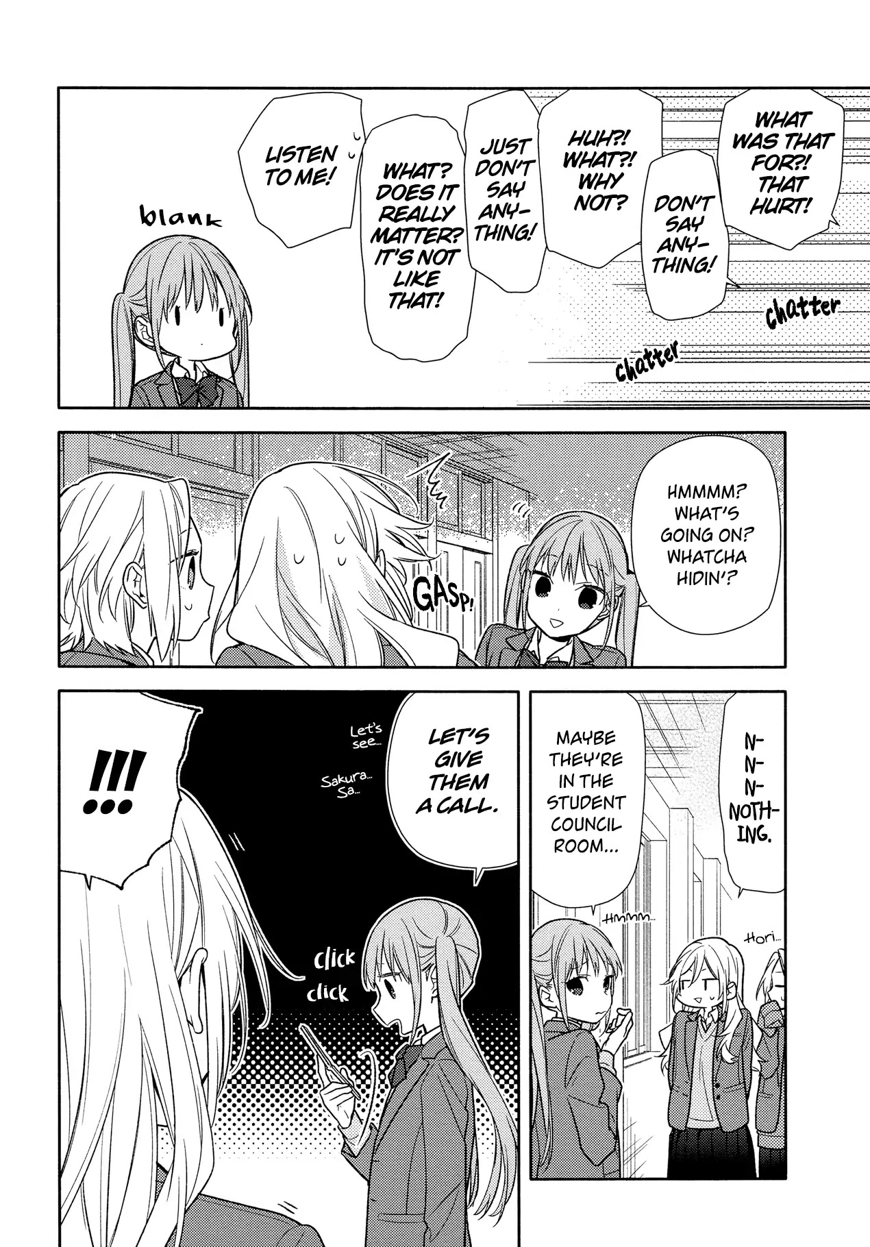 Horimiya Chapter 95 page 6 - Chapter 95: Sweetness, 60 Points
