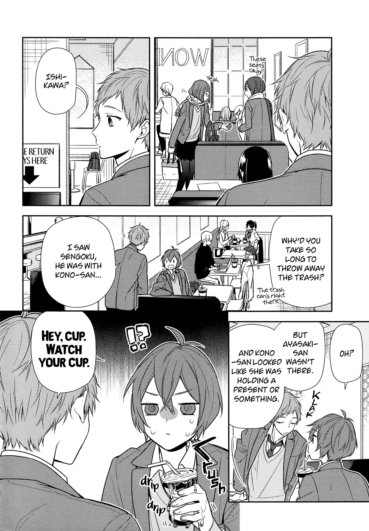 Horimiya Chapter 95 page 8 - Chapter 95: Sweetness, 60 Points