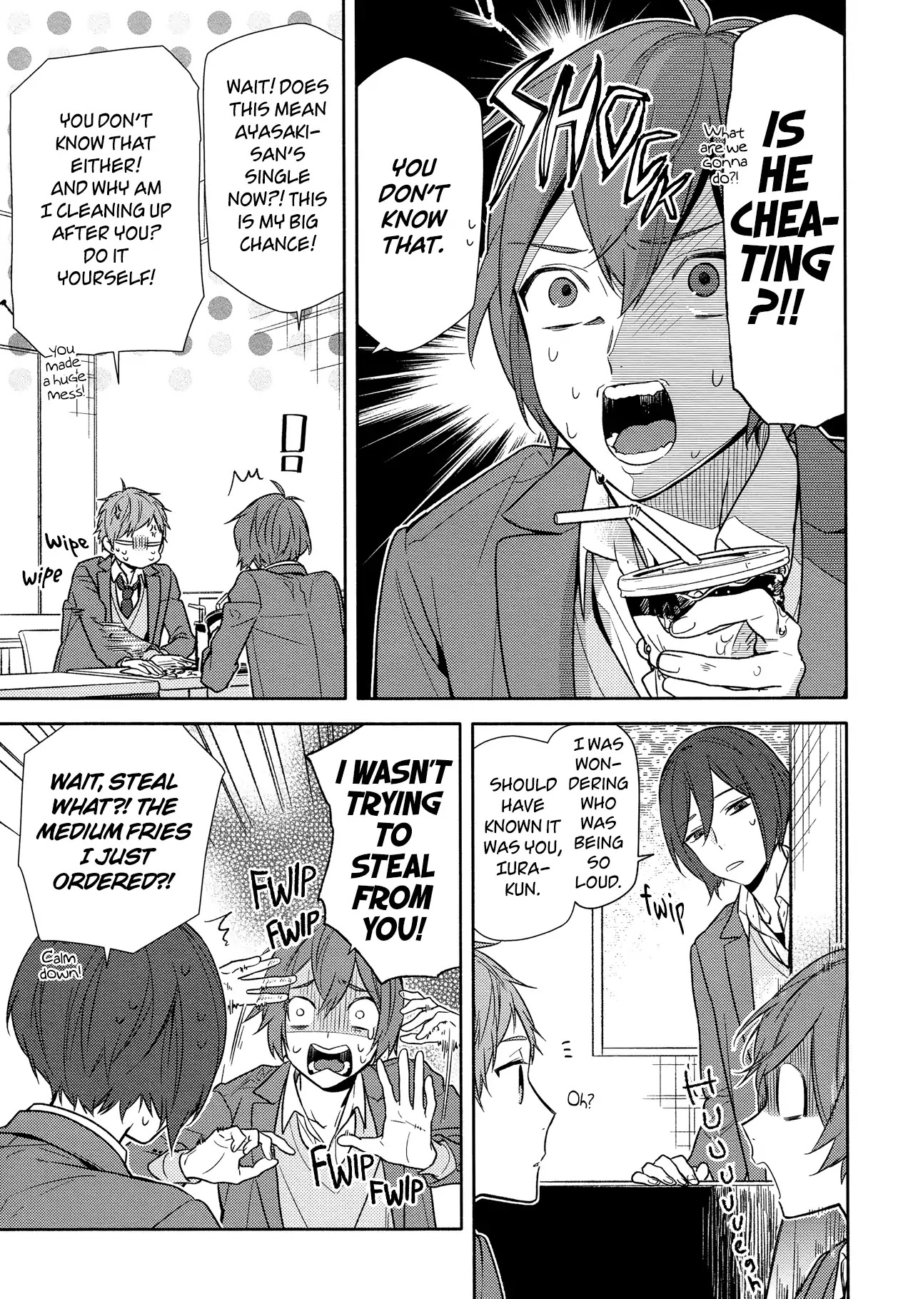 Horimiya Chapter 95 page 9 - Chapter 95: Sweetness, 60 Points