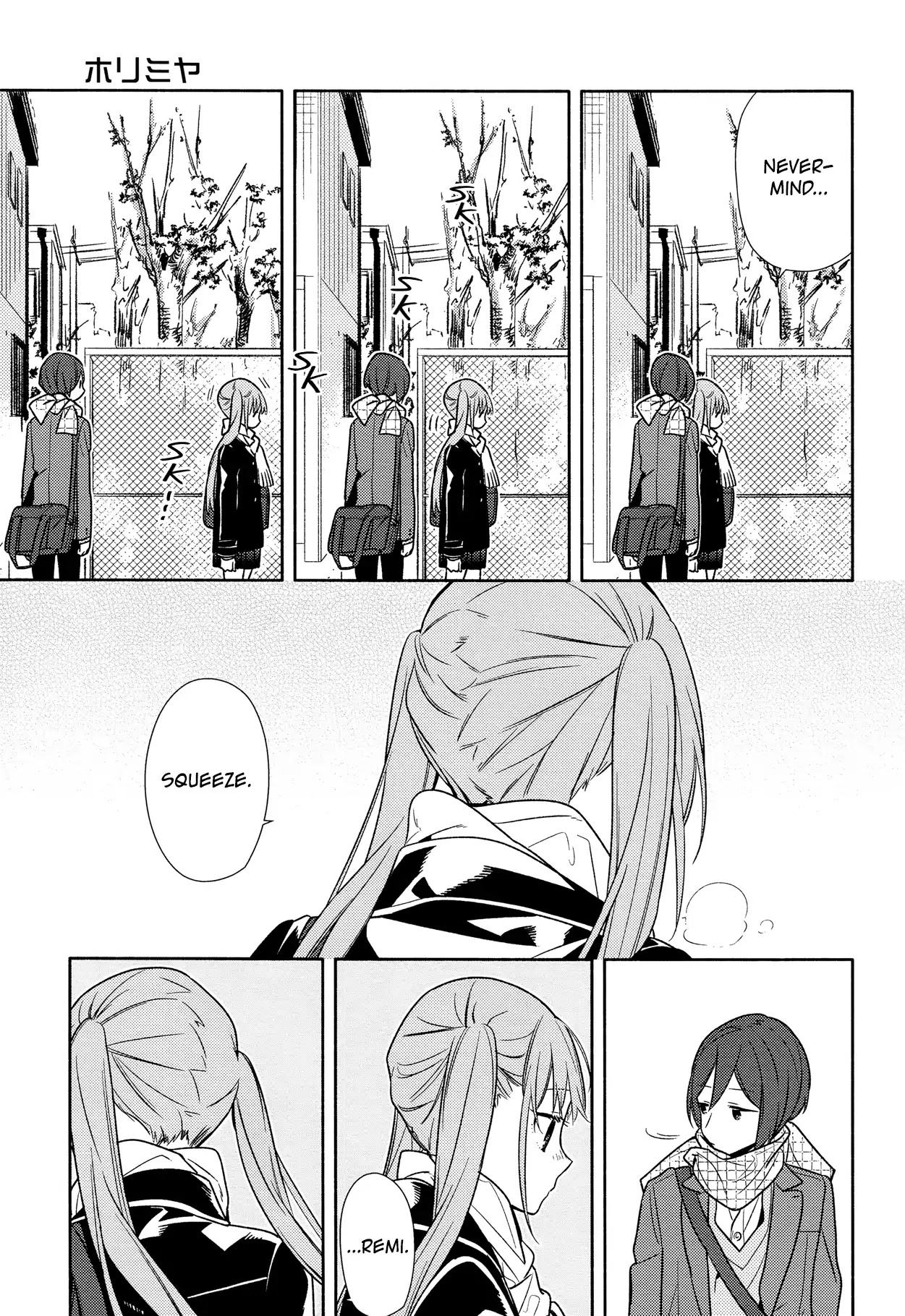 Horimiya Chapter 96 page 11 - Chapter 96: Cold Day