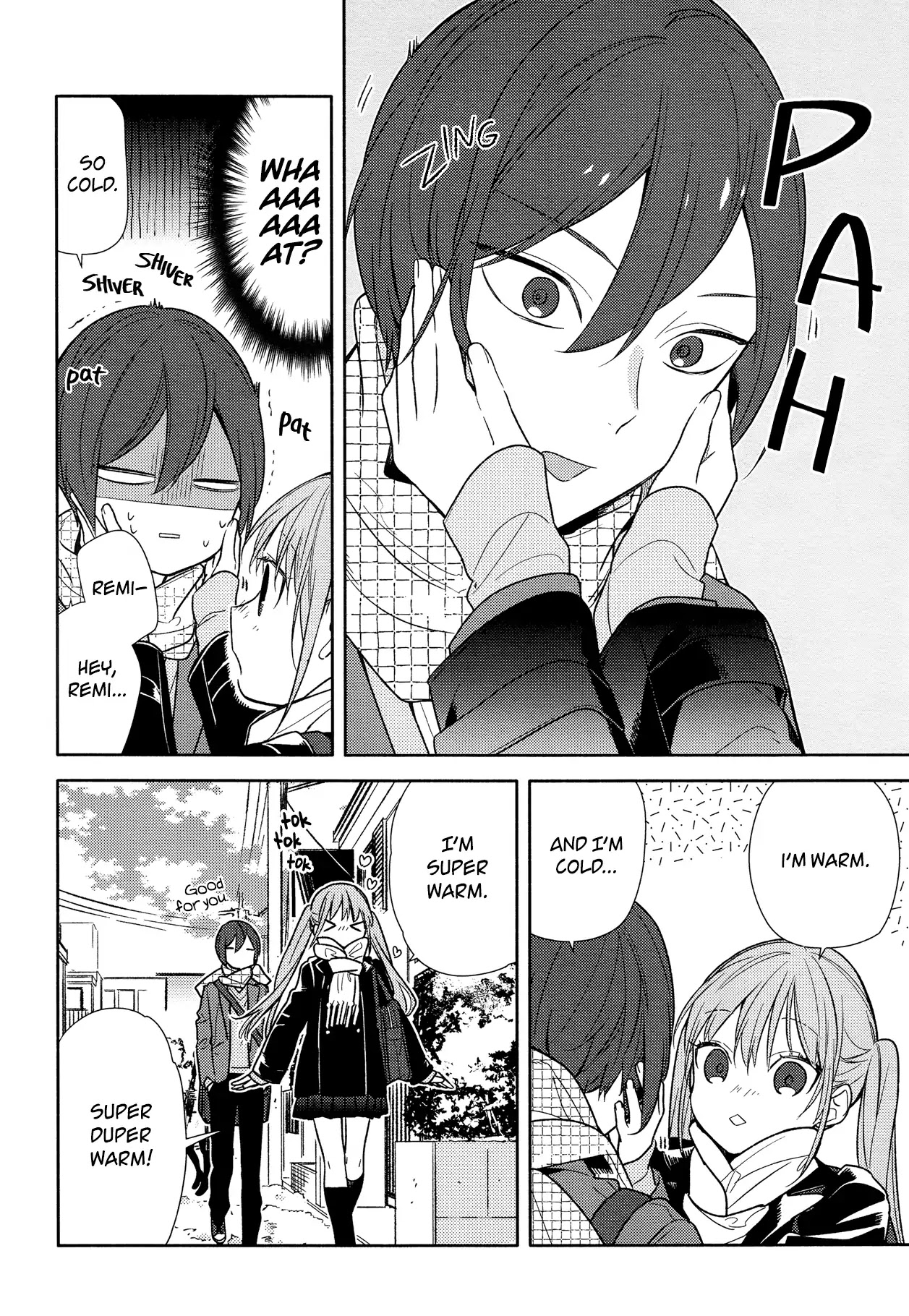 Horimiya Chapter 96 page 4 - Chapter 96: Cold Day