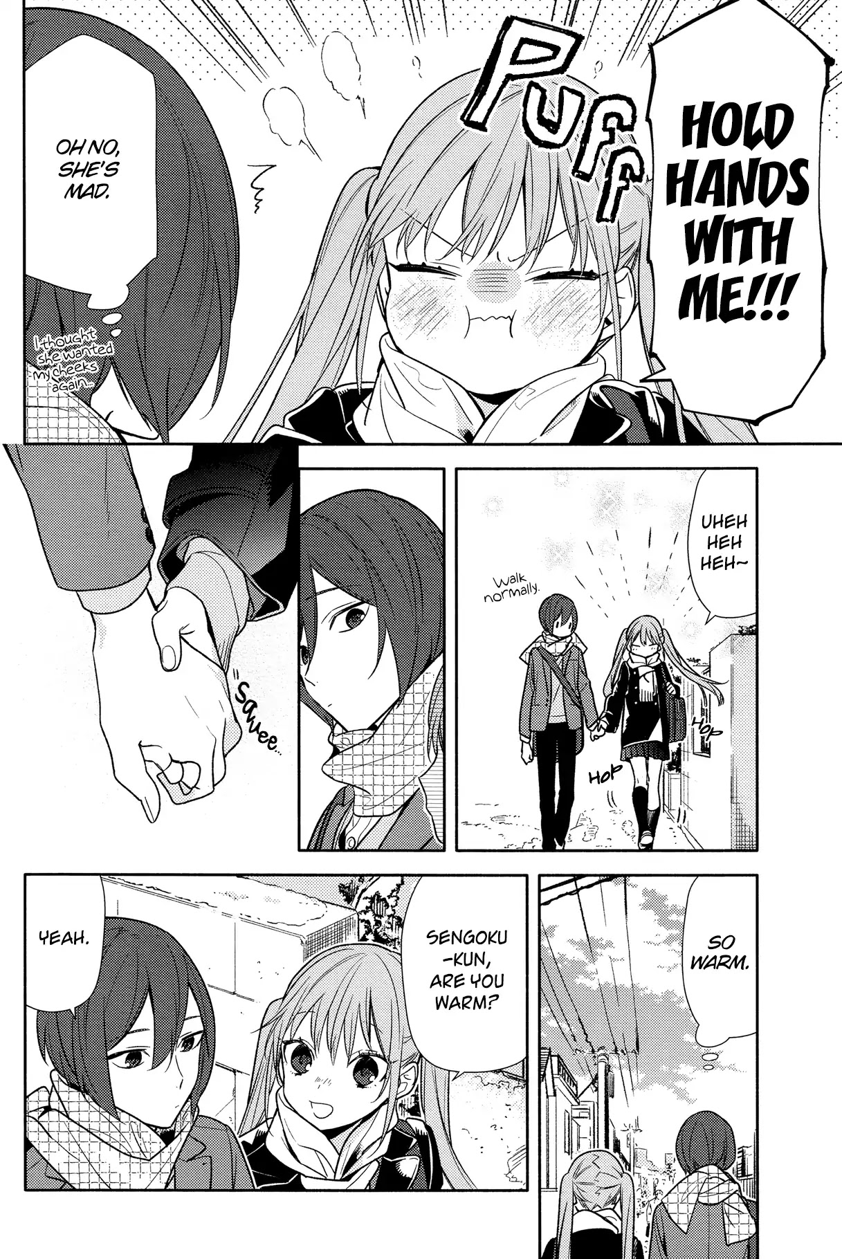 Horimiya Chapter 96 page 6 - Chapter 96: Cold Day