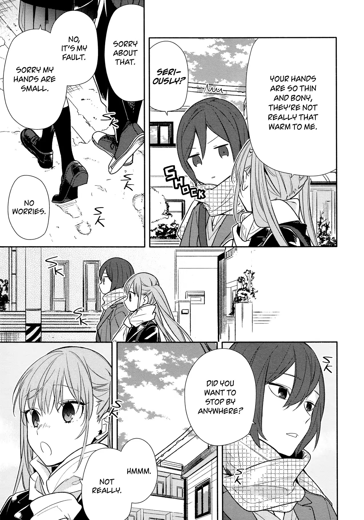 Horimiya Chapter 96 page 7 - Chapter 96: Cold Day