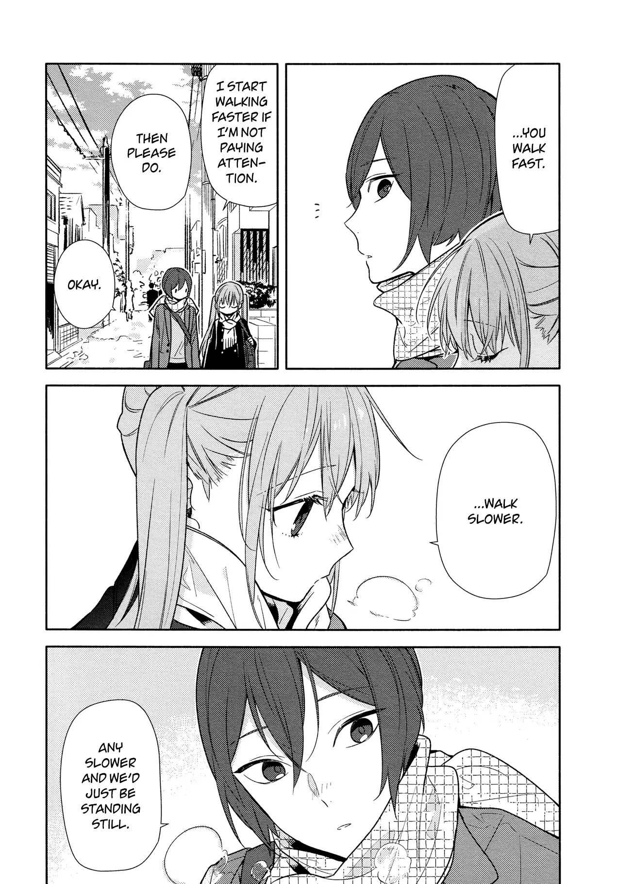 Horimiya Chapter 96 page 8 - Chapter 96: Cold Day