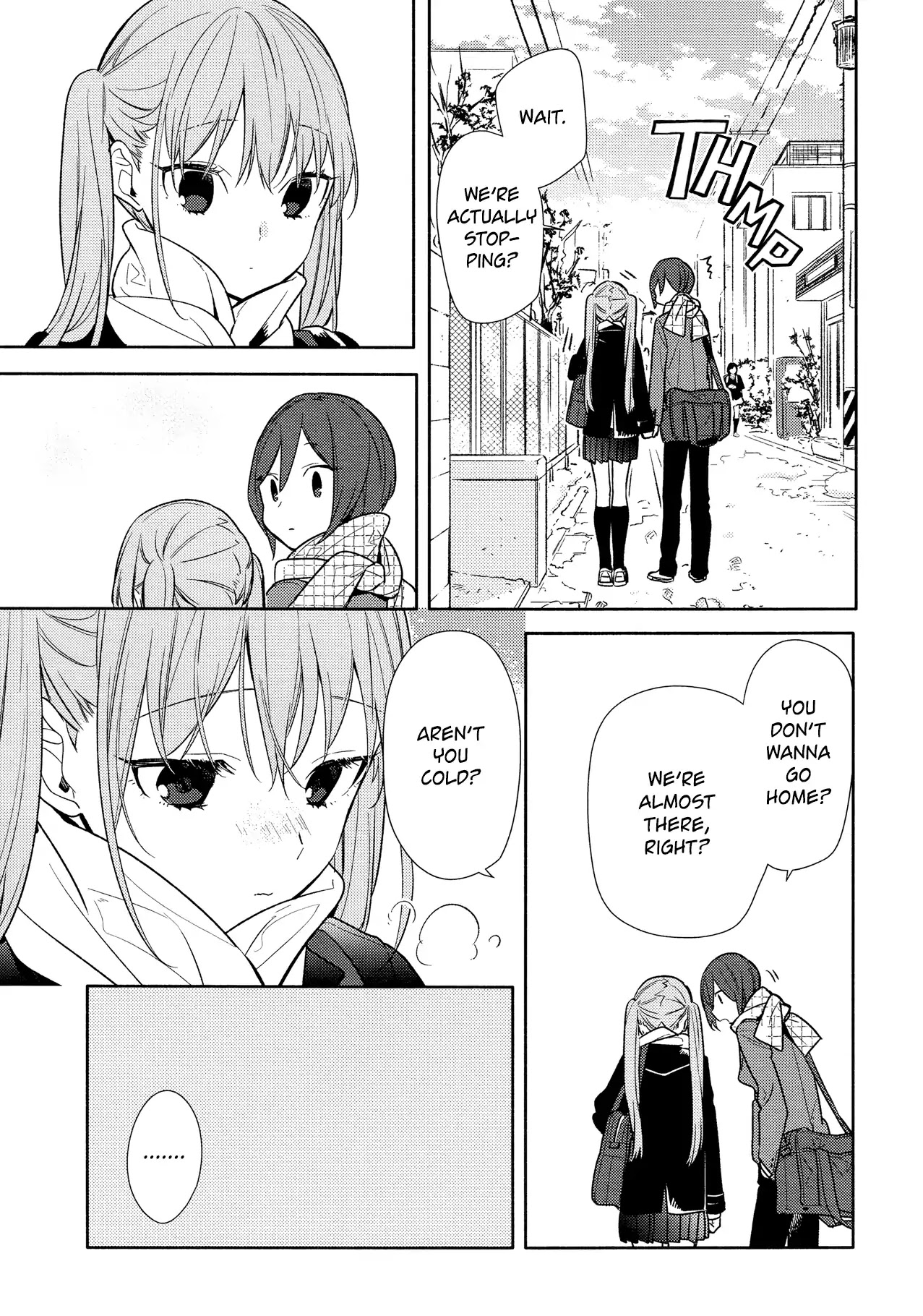 Horimiya Chapter 96 page 9 - Chapter 96: Cold Day