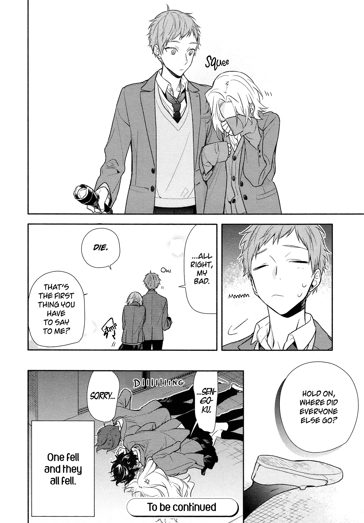 Horimiya Chapter 97 page 12 - Chapter 97: Dare