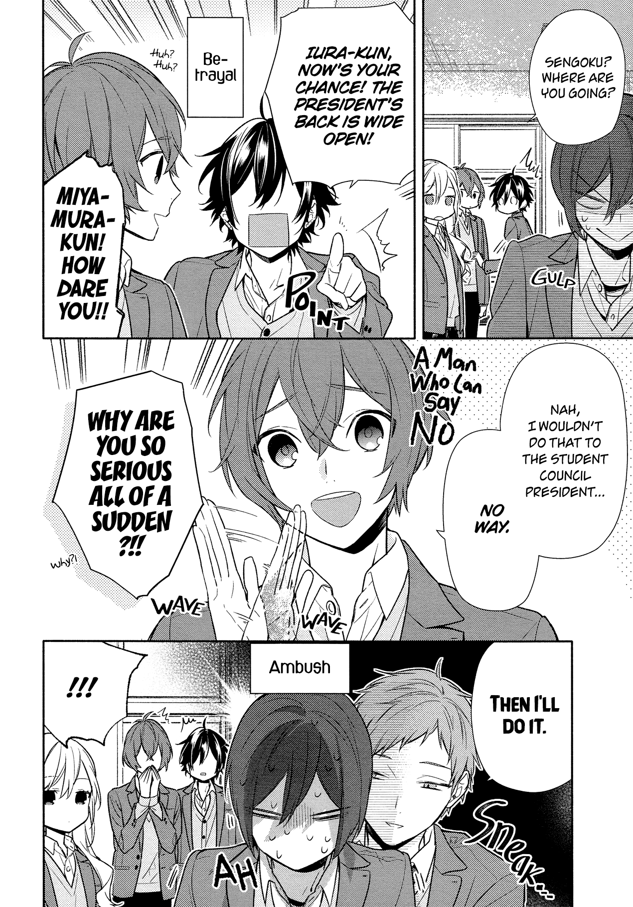 Horimiya Chapter 97 page 4 - Chapter 97: Dare